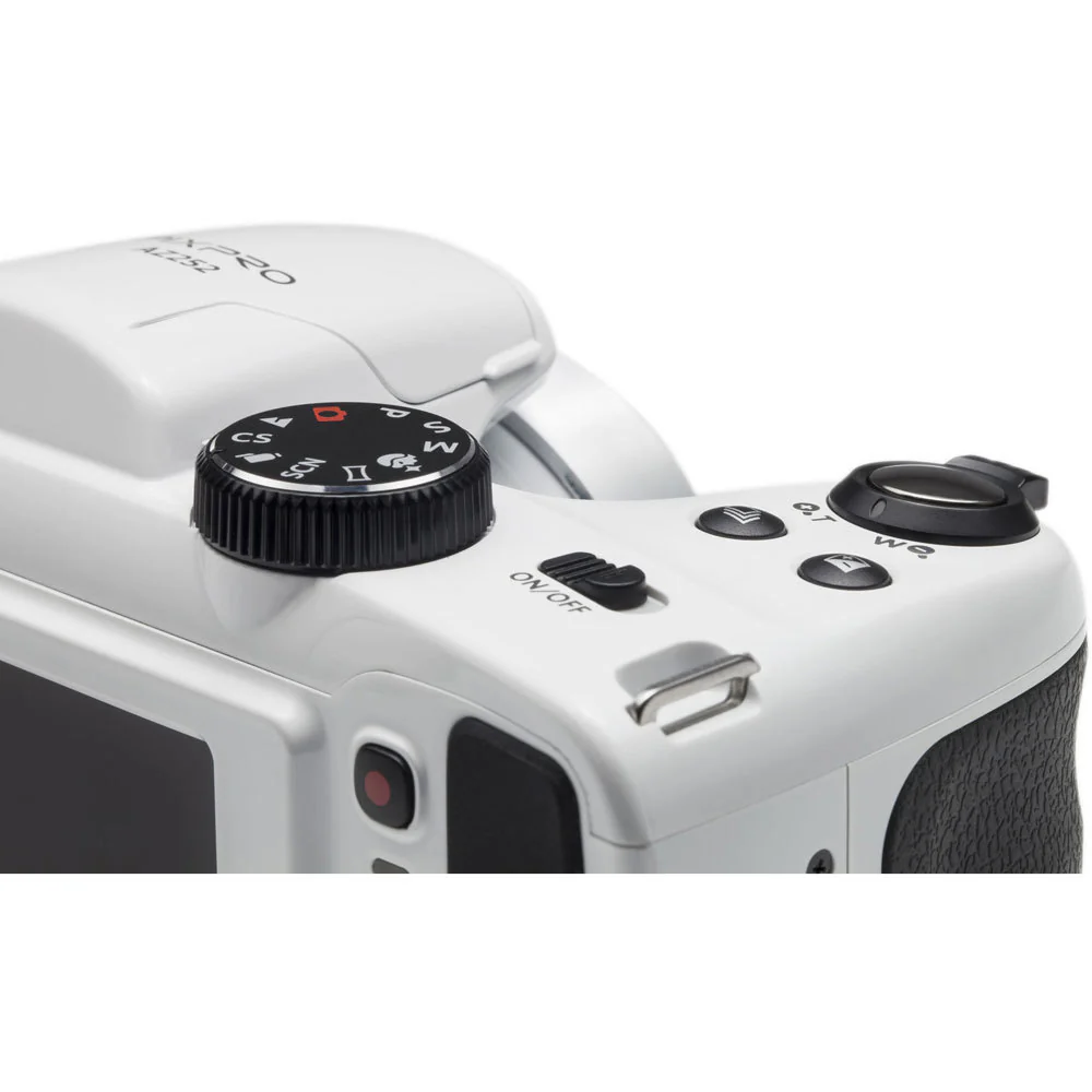KODAK PIXPRO AZ252 Astro Zoom Digital Camera (White) Bundle - Image 11