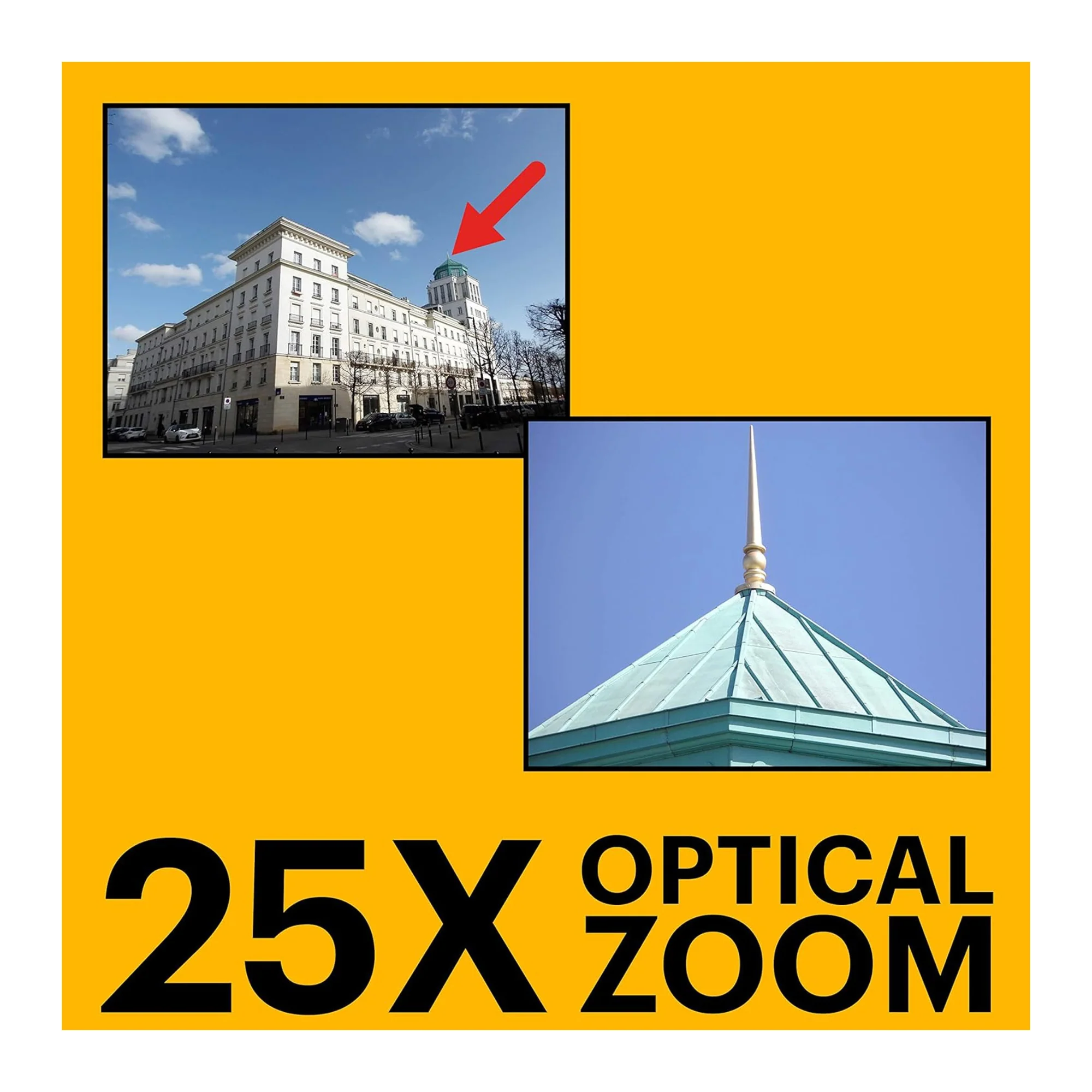 Kodak PIXPRO AZ255 Astro Zoom 16MP Digital Camera (Black) with 128GB SDXC Card - Image 3