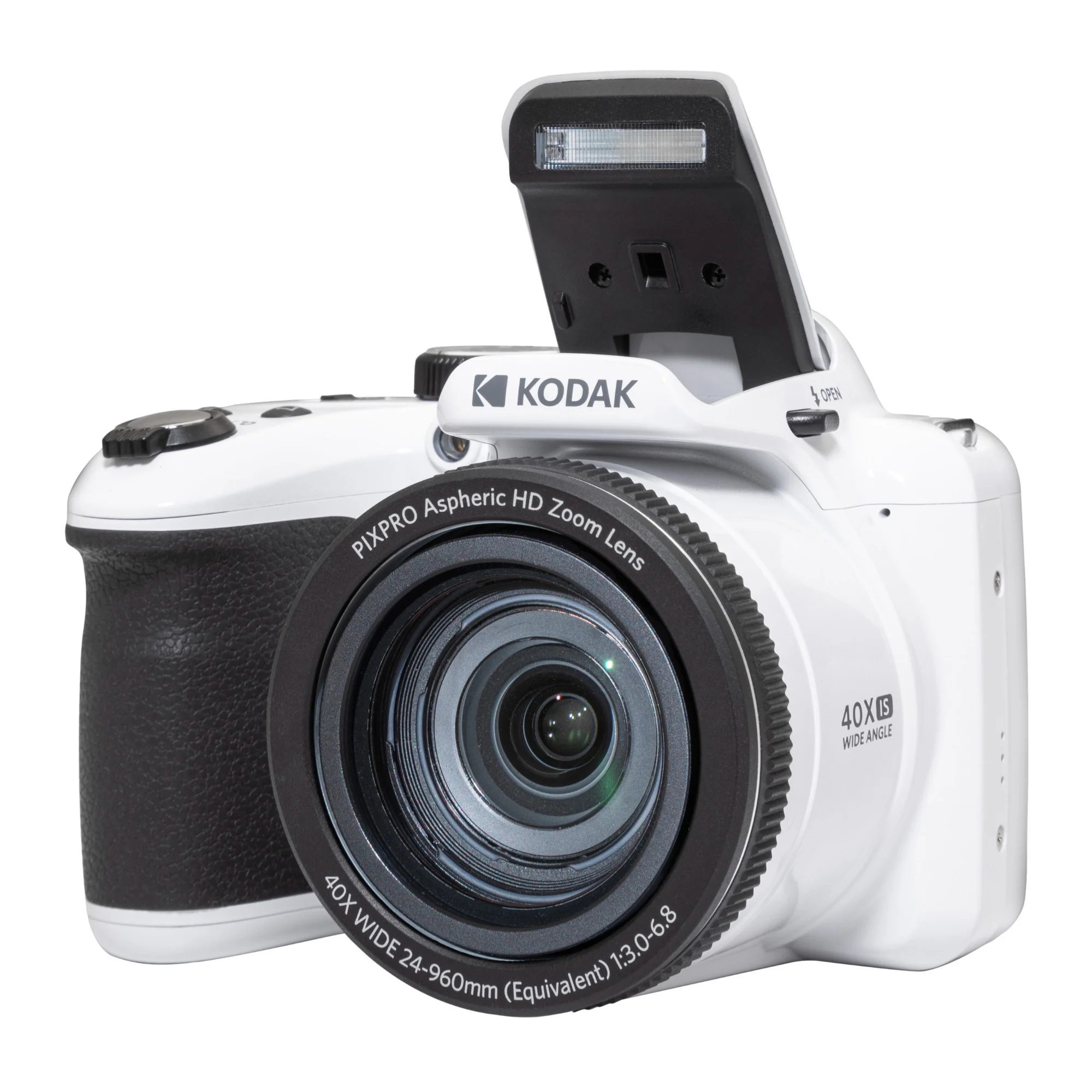 Kodak PIXPRO AZ405 16MP Astro Zoom Digital Camera with 40x Zoom and 3-Inch LCD Display (White) - Image 4