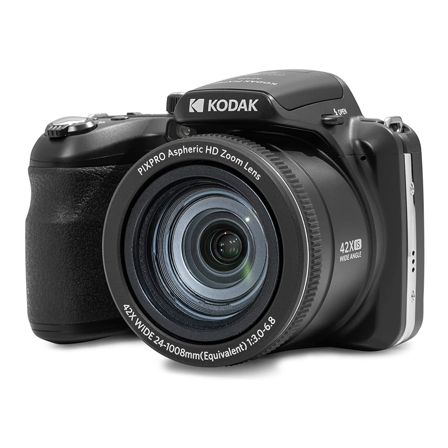 Kodak Pixpro AZ425 Astro Zoom 20MP Camera with 42X Optical Zoom (Black) with 32GB SD Card Bundle - Image 2