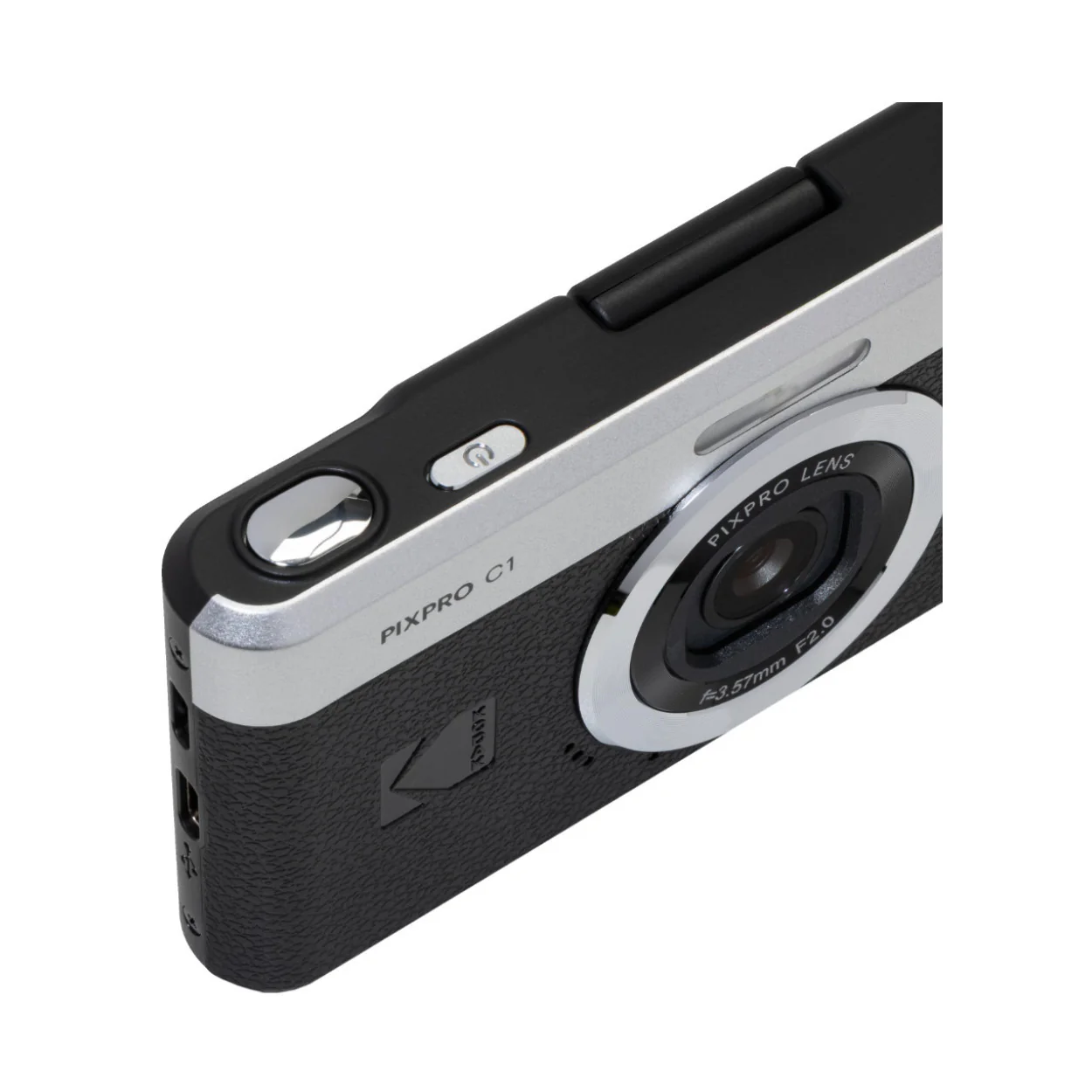 KODAK PIXPRO C1 Friendly Zoom 13MP 1080p Digital Camera - 26mm F/2.0 (Black) - Image 3