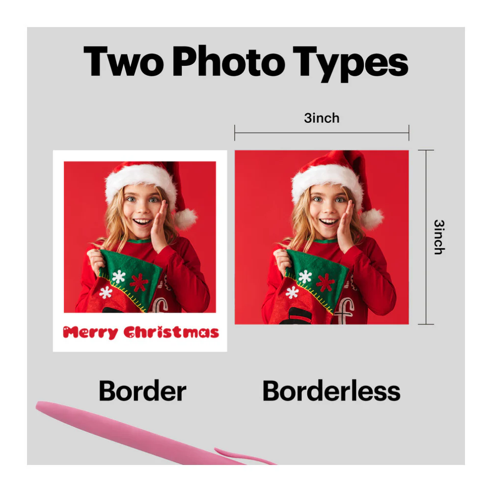 Kodak Mini Shot 3 Retro 3x3 Wireless Instant 2-In-1 Camera and Portable Photo Printer (White) - Image 3