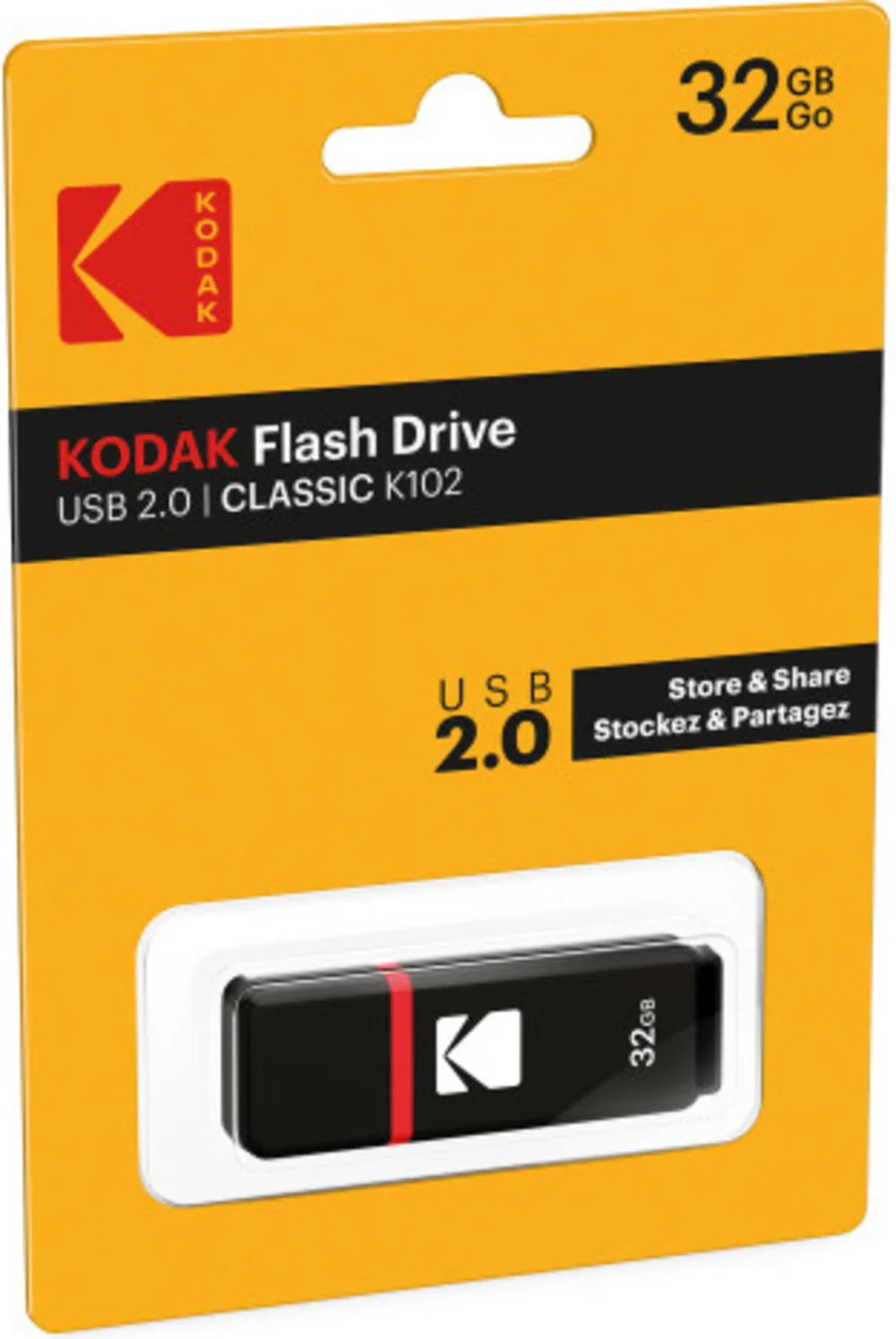 Kodak USB2.0 K100 32GB Flash Drive with 15MB/s Read Speed and 5MB/s Write Speed (50-Pack) - Image 6