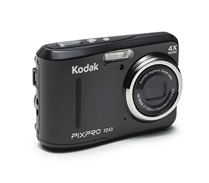 KODAK PIXPRO FZ43 16 MP Digital Camera (Black) with Carrying Case Bundle - Image 3