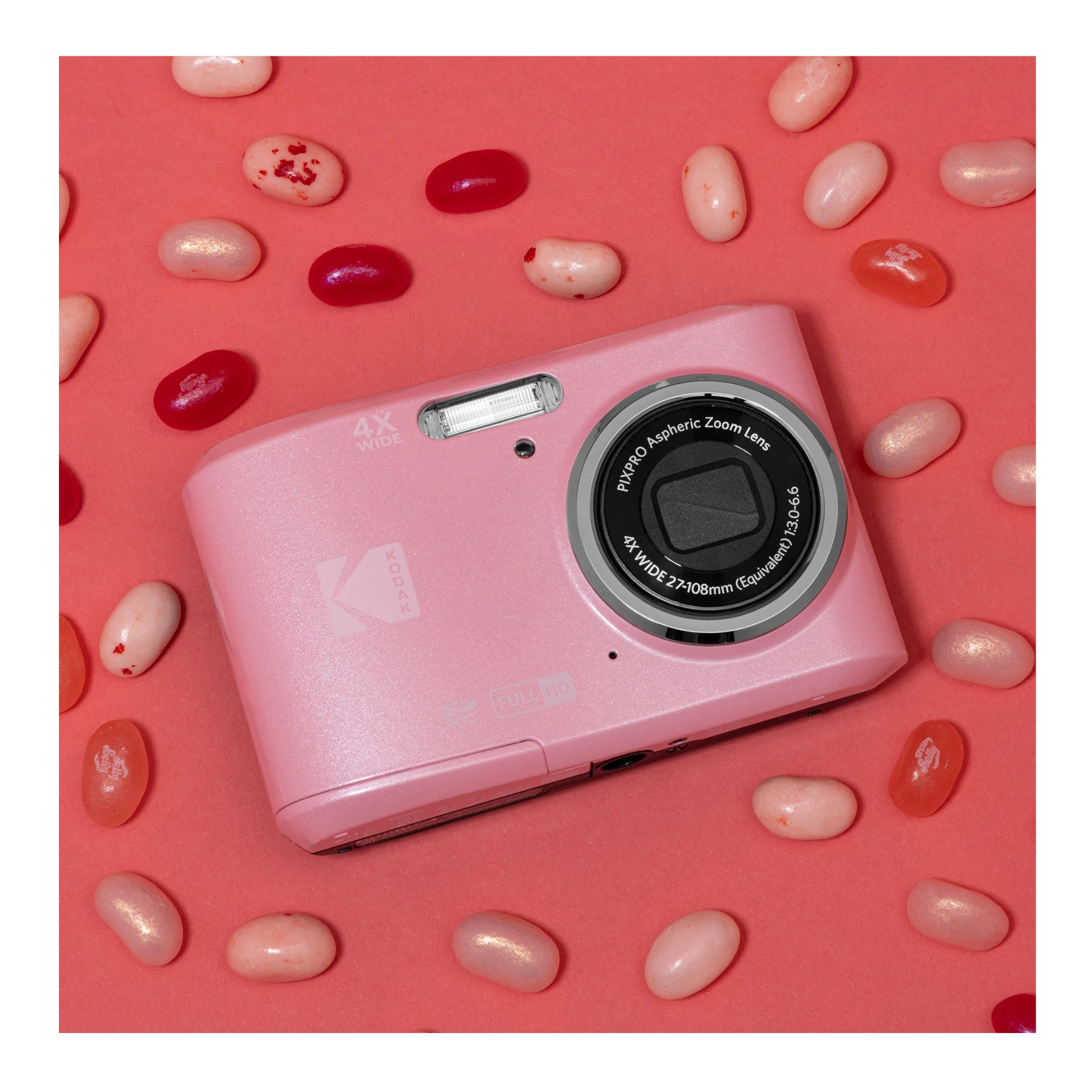 Kodak PixPro FZ45 Friendly Zoom 16MP 1080p Full HD Digital Camera (Pastel Pink) - Image 13