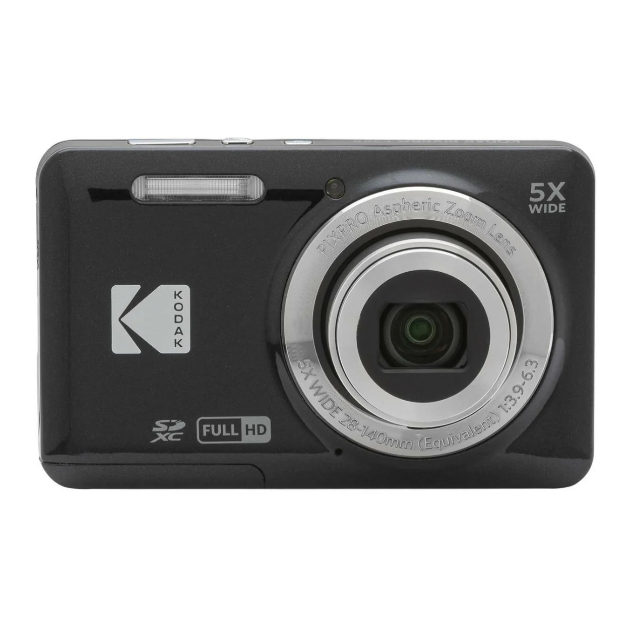 Kodak PIXPRO Friendly Zoom FZ55 Digital Camera (Black) with 32GB Memory Card - Image 2