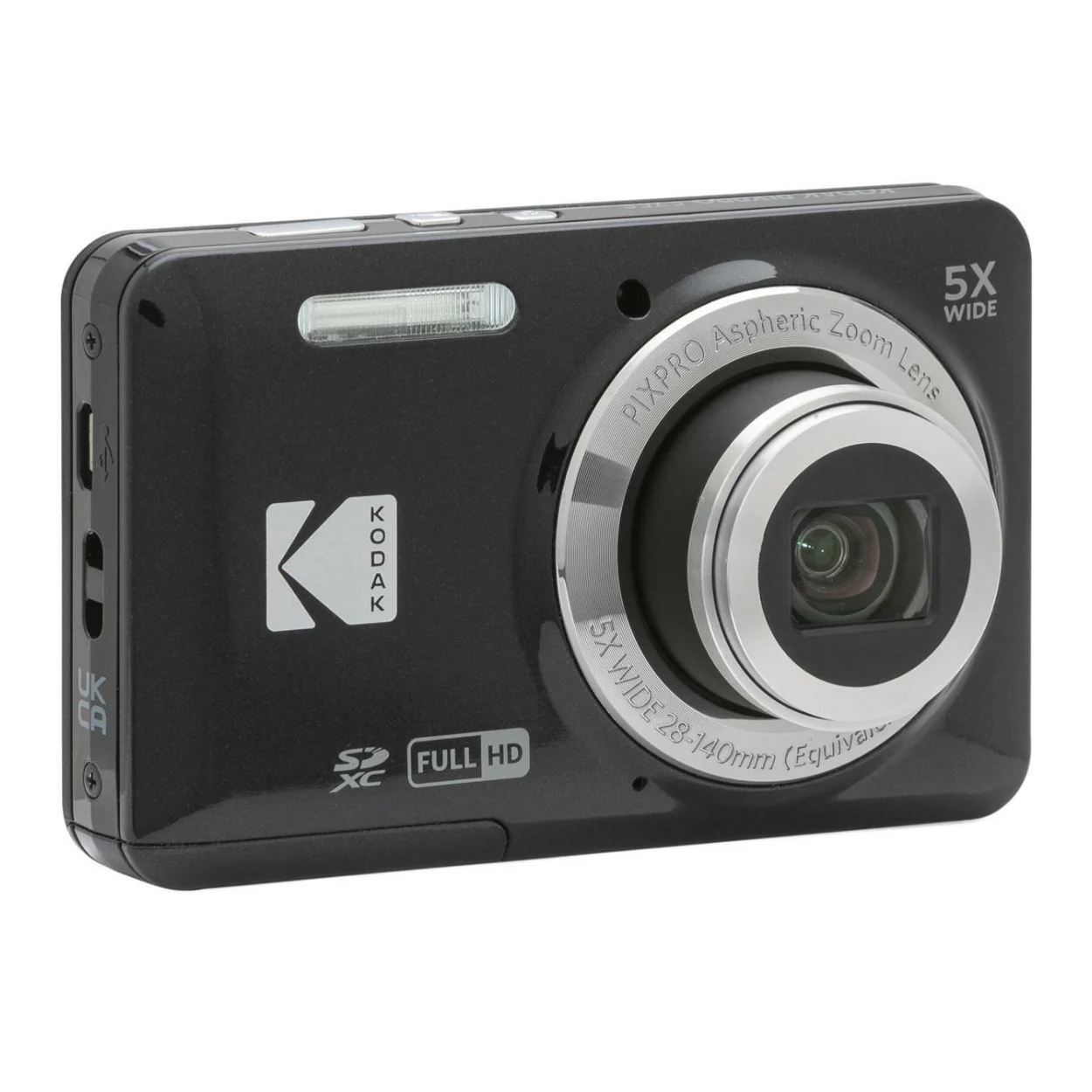 Kodak PIXPRO Friendly Zoom FZ55 Digital Camera (Black) - Image 2