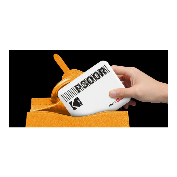 Kodak Mini 3 Retro Portable Instant Photo Printer Bundle (White, 3x3 Inch) - Image 3