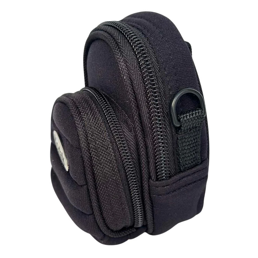 Kodak Gear Silverado P04 Small Pouch Micro Twin Pocket Case with Weather-Resistant Design (Black)