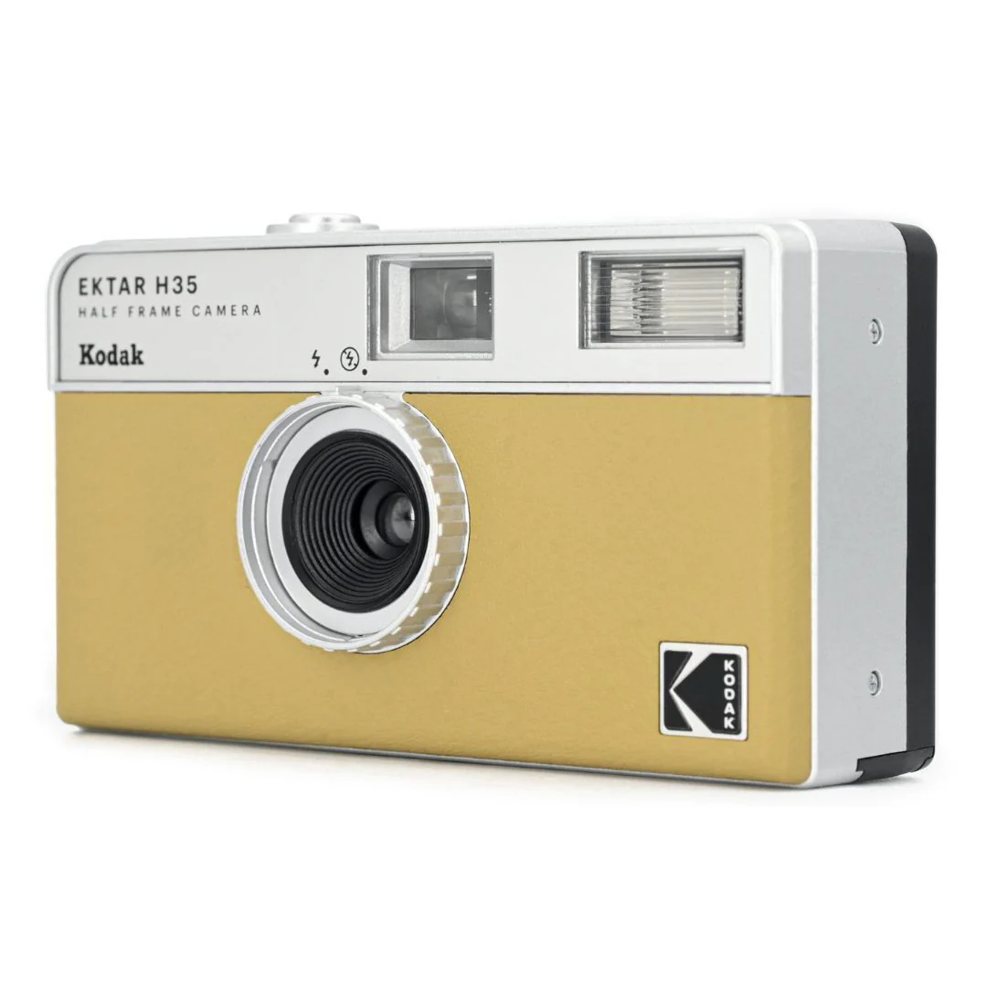 Kodak Ektar H35 Half Frame Film Camera with Built-In Flash and Lightweight Body (Sand) - Image 2
