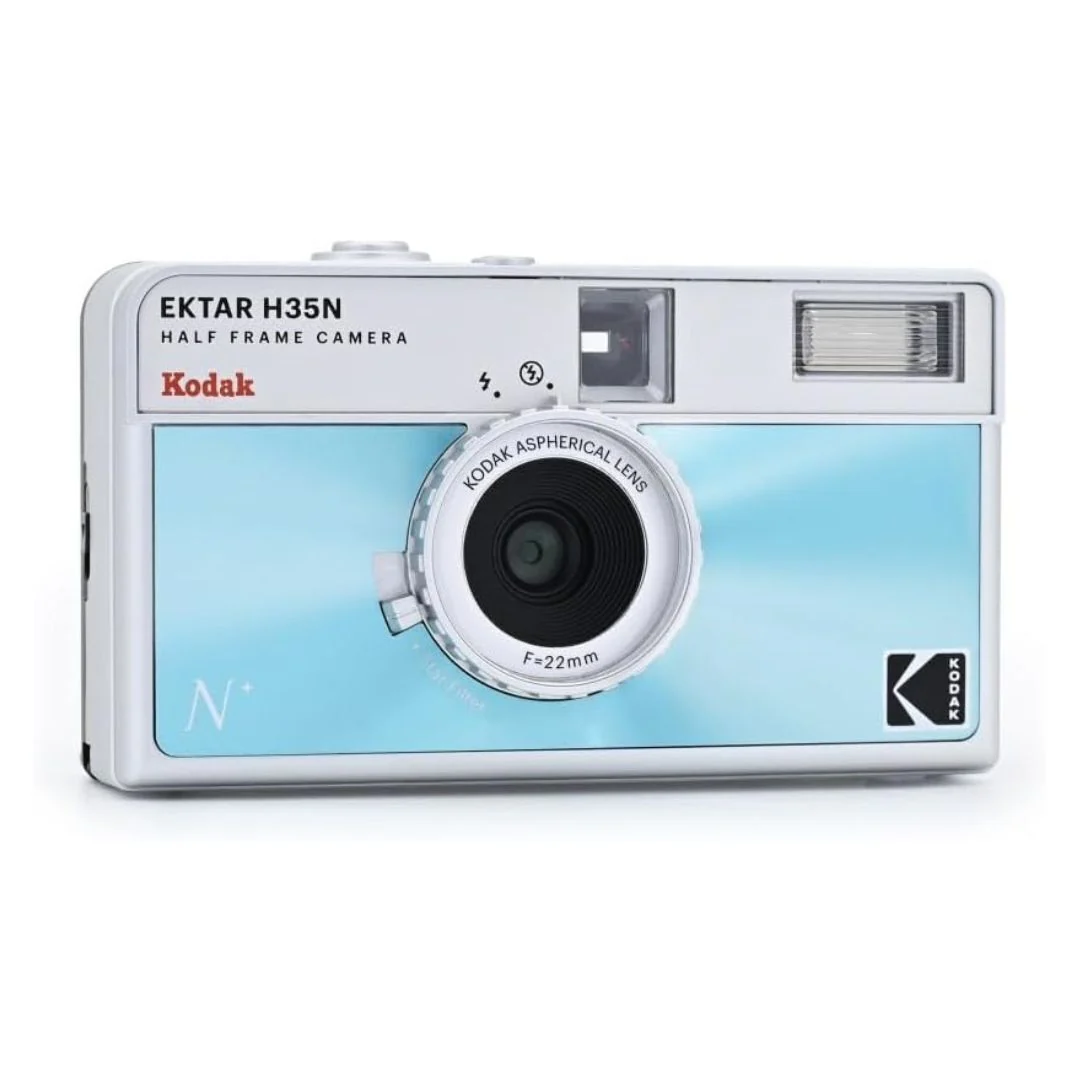Kodak Ektar H35N 35mm Half Frame Film Camera (Glazed Blue) - Image 3