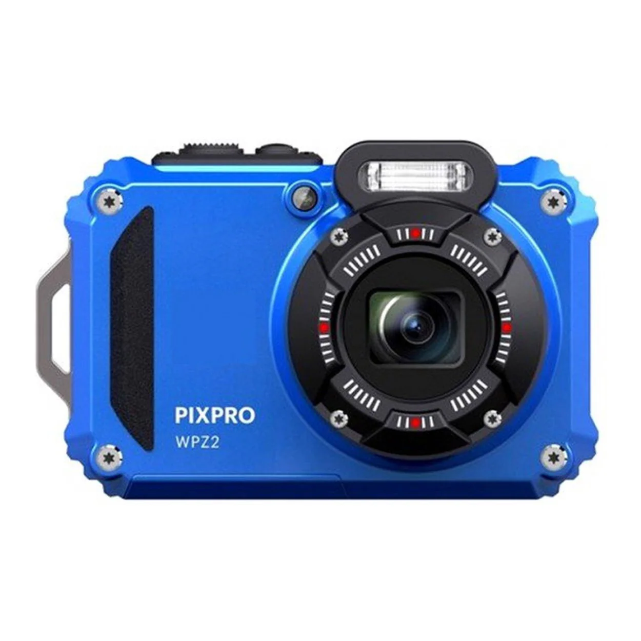 Kodak PIXPRO WPZ2 Rugged Waterproof 16MP Camera with 4x Zoom (Blue) with Case and 32GB MicroSD Card - Image 2