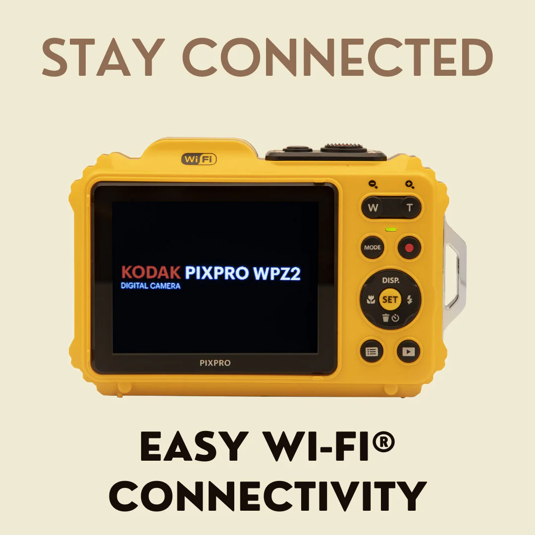 Kodak PIXPRO WPZ2 Rugged Waterproof 16MP Digital Camera with 4x Optical Zoom Bundle - Image 5