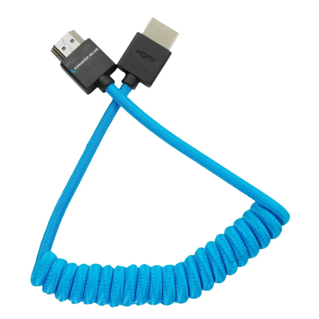 Kondor Blue Full HDMI Cable for On-Camera Monitors with High-Speed 4K and 3D Capabilities - Image 3