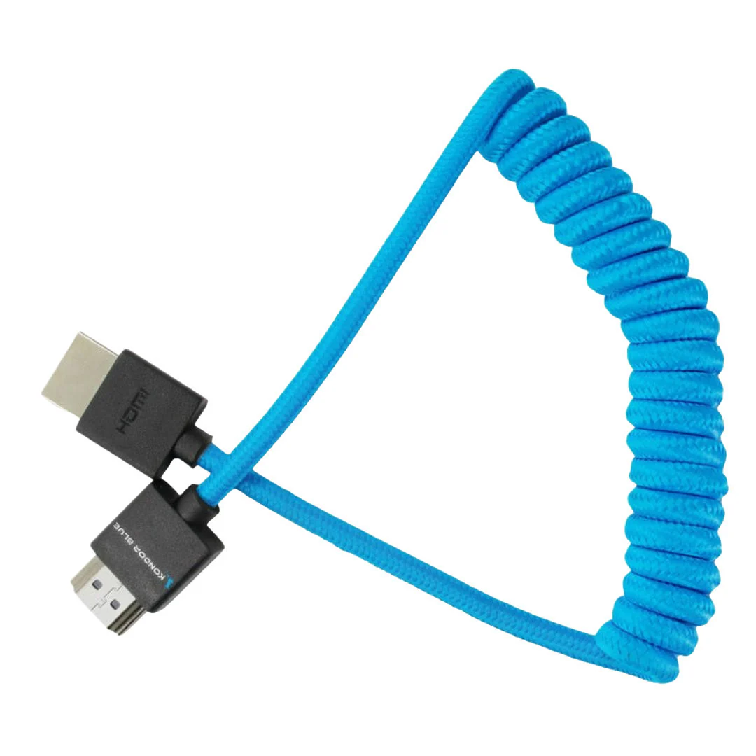 Kondor Blue Full HDMI Cable for On-Camera Monitors with High-Speed 4K and 3D Capabilities - Image 4