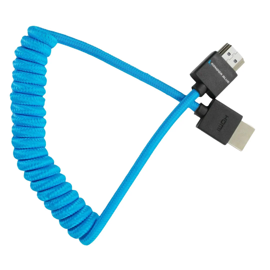 Kondor Blue Full HDMI Cable for On-Camera Monitors with High-Speed 4K and 3D Capabilities - Image 5