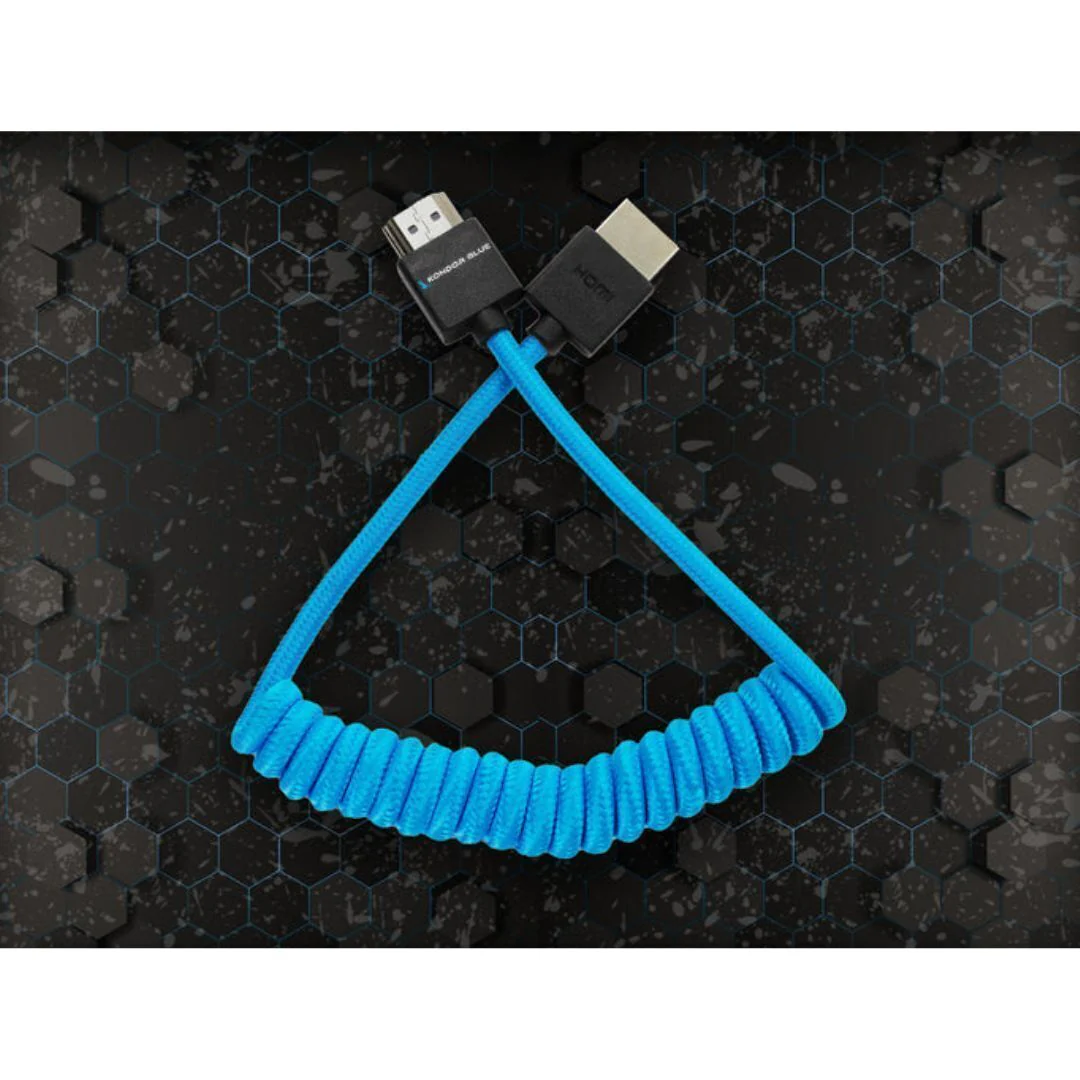 Kondor Blue Full HDMI Cable for On-Camera Monitors with High-Speed 4K and 3D Capabilities - Image 6