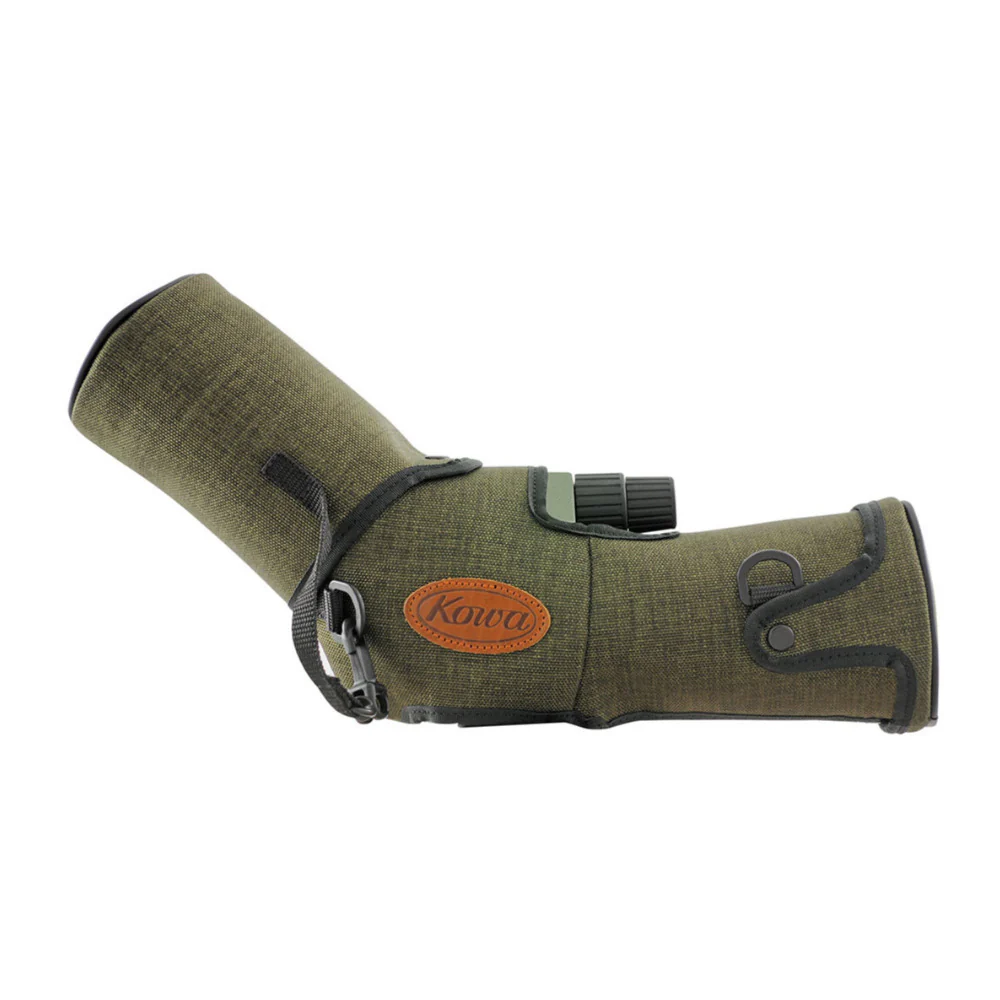 Kowa 55mm Fluorite Prominar Angled Spotting Scope with Lens Pen and Stay-On Case with Shoulder Strap - Image 3