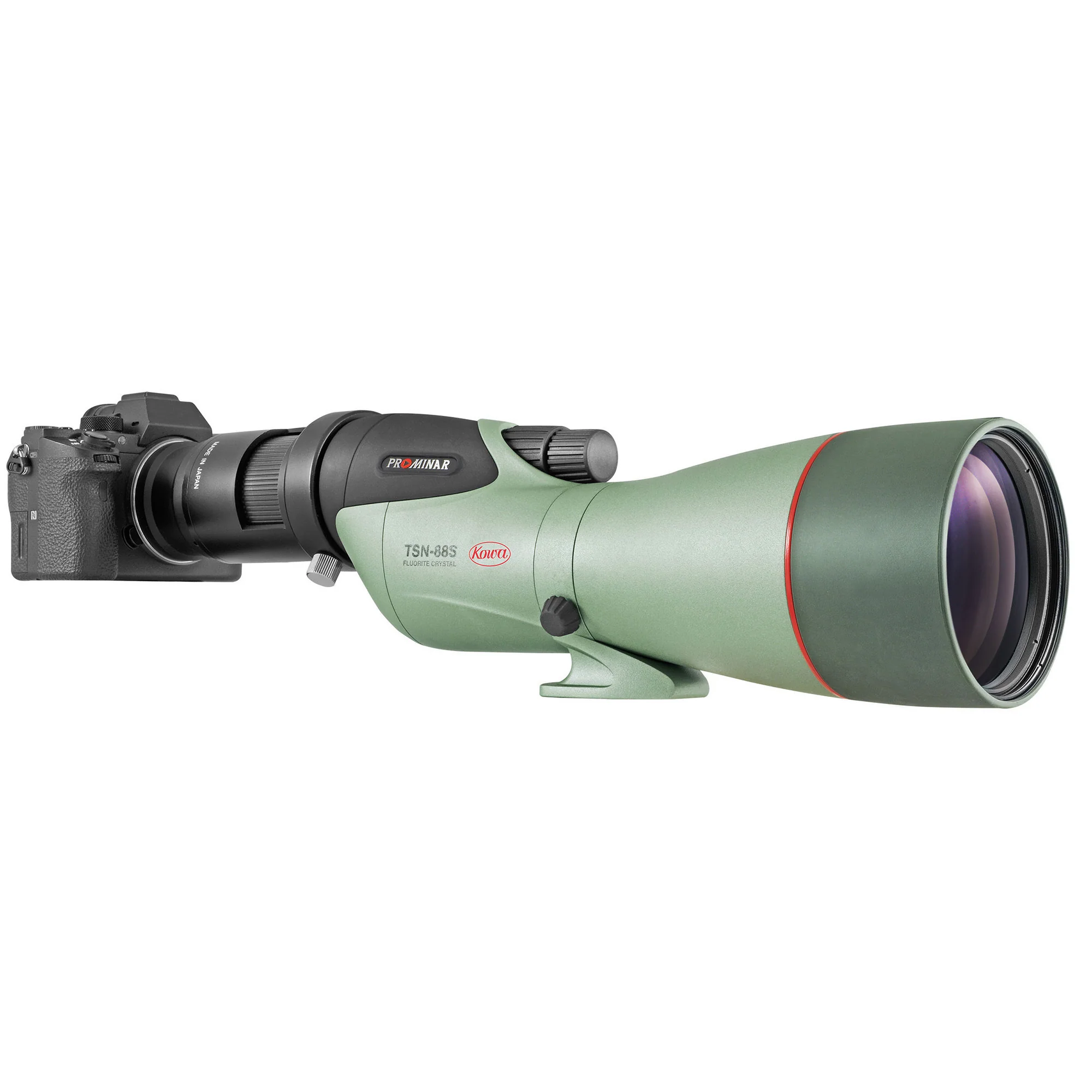 Kowa 88mm Prominar Pure Fluorite Spotting Scope (Straight) & TE-11WZ WA Zoom Eyepiece - Image 14