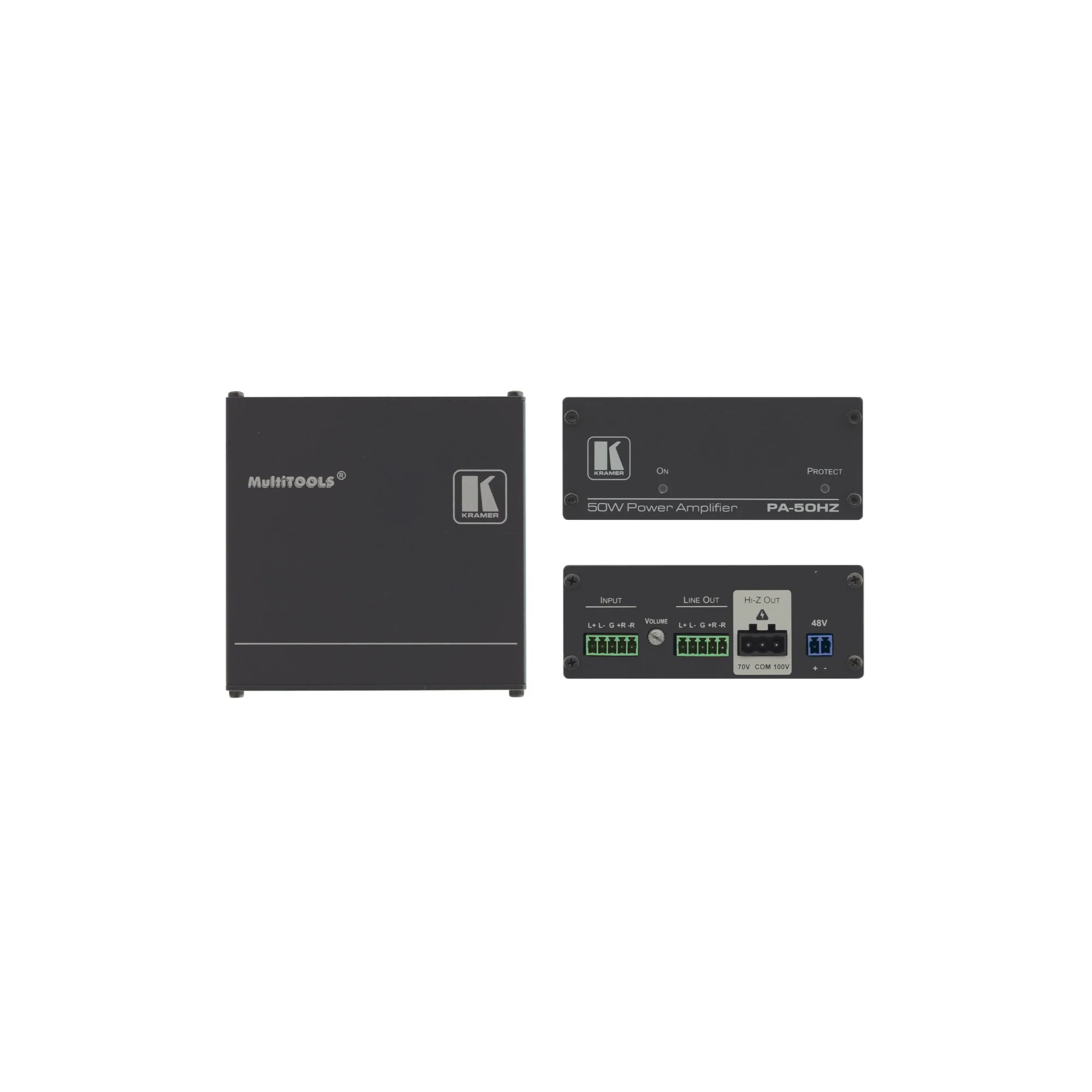 Kramer PA-50HZ Power Amplifier (50W at 70/100V)