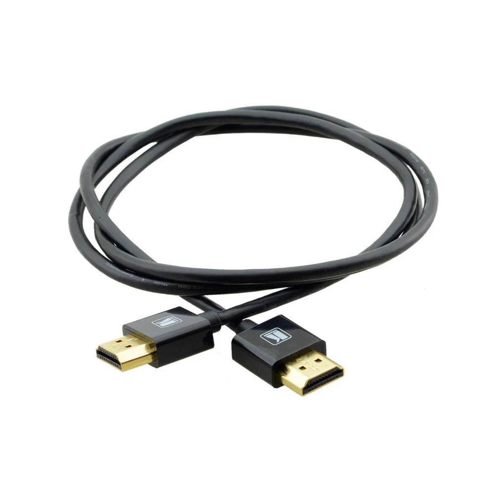 Kramer Ultra–Slim Flexible High–Speed HDMI Cable with Ethernet - 0.60m (2ft)