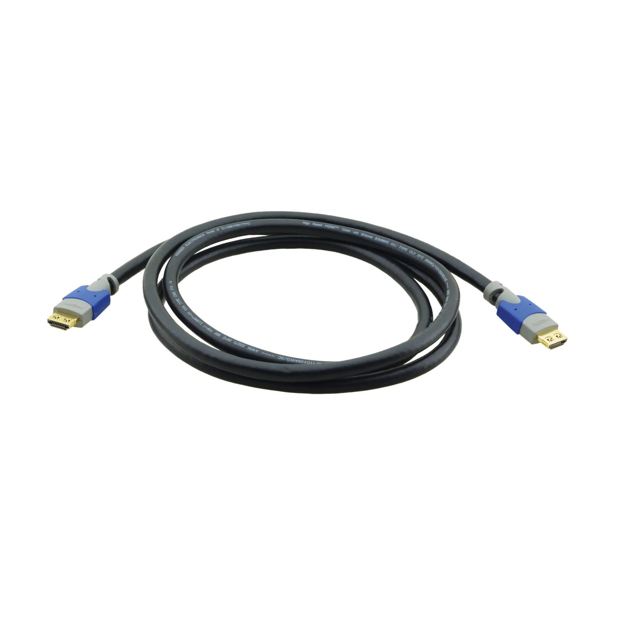 Kramer Premium/High–Speed HDMI Cable with Ethernet (3 ft)