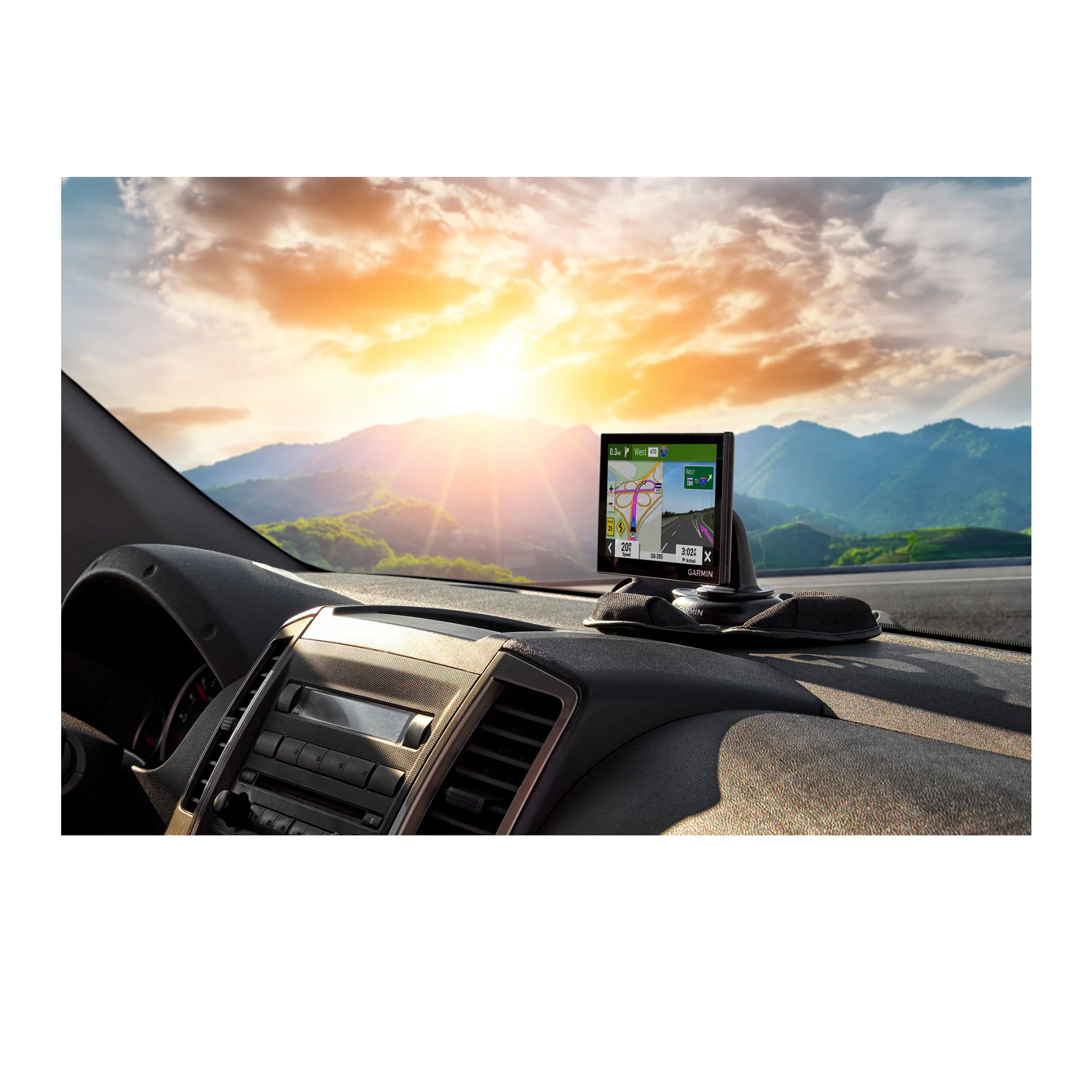 Garmin Drive 53 & Traffic GPS Navigator With Kratos Power 36W 2-Port Car Charger Bundle - Image 12