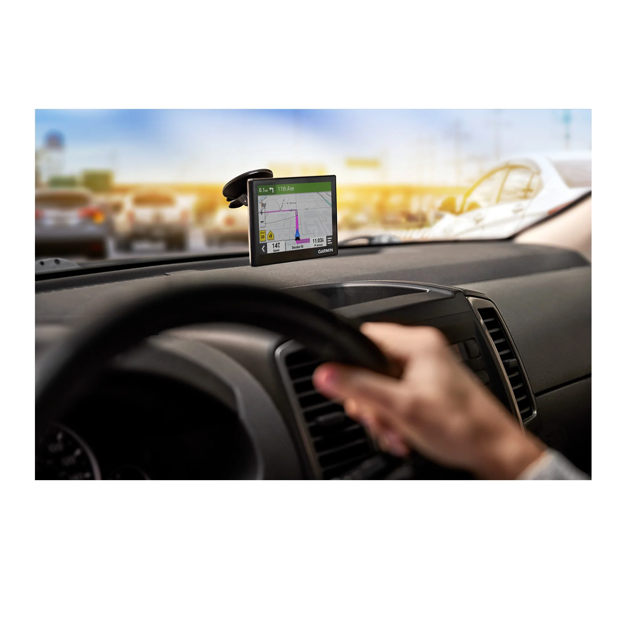 Garmin Drive 53 & Traffic GPS Navigator With Kratos Power 36W 2-Port Car Charger Bundle - Image 14
