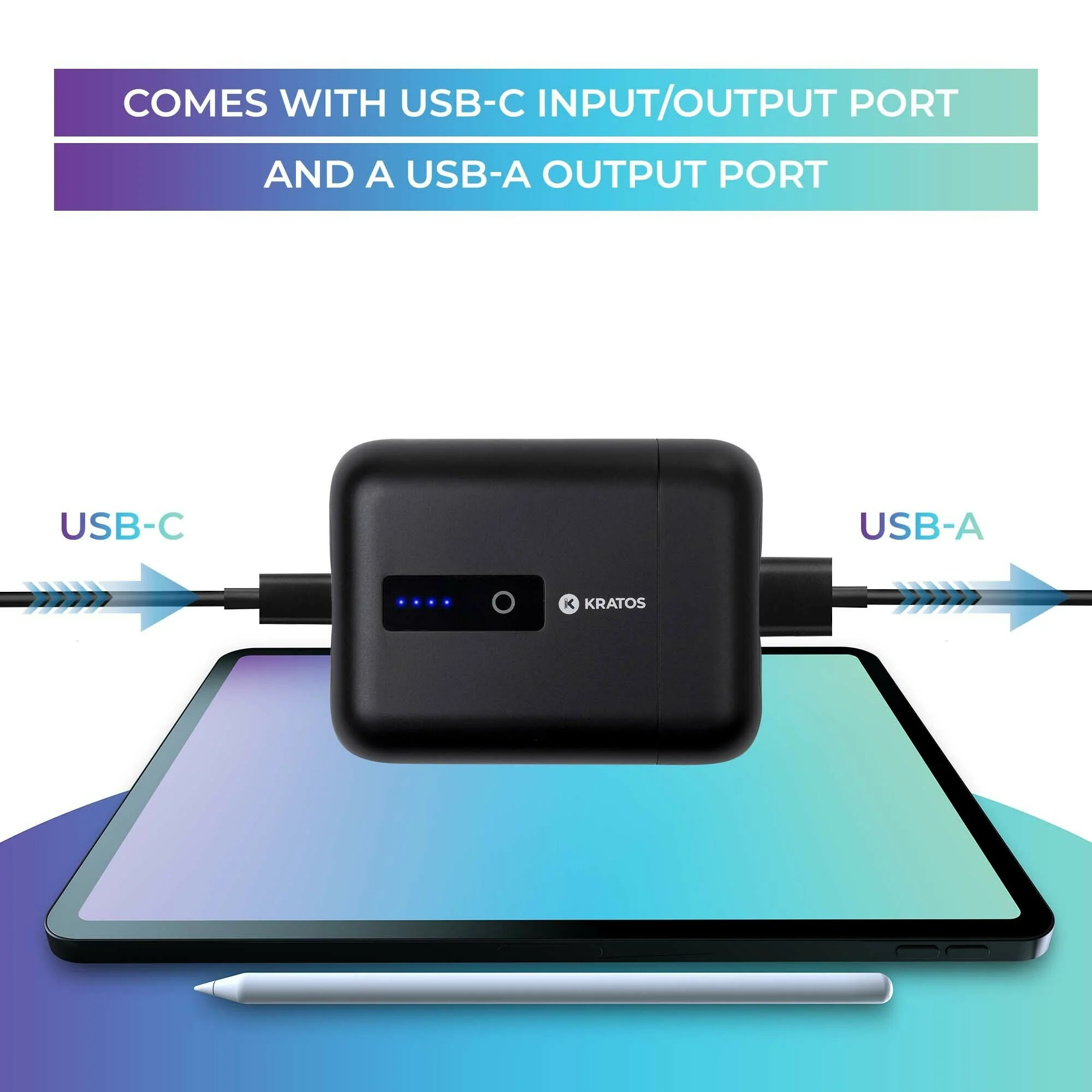 Kratos Power Super Mini 10,000mAh 30W PD3.0 Portable Power Bank - Image 5