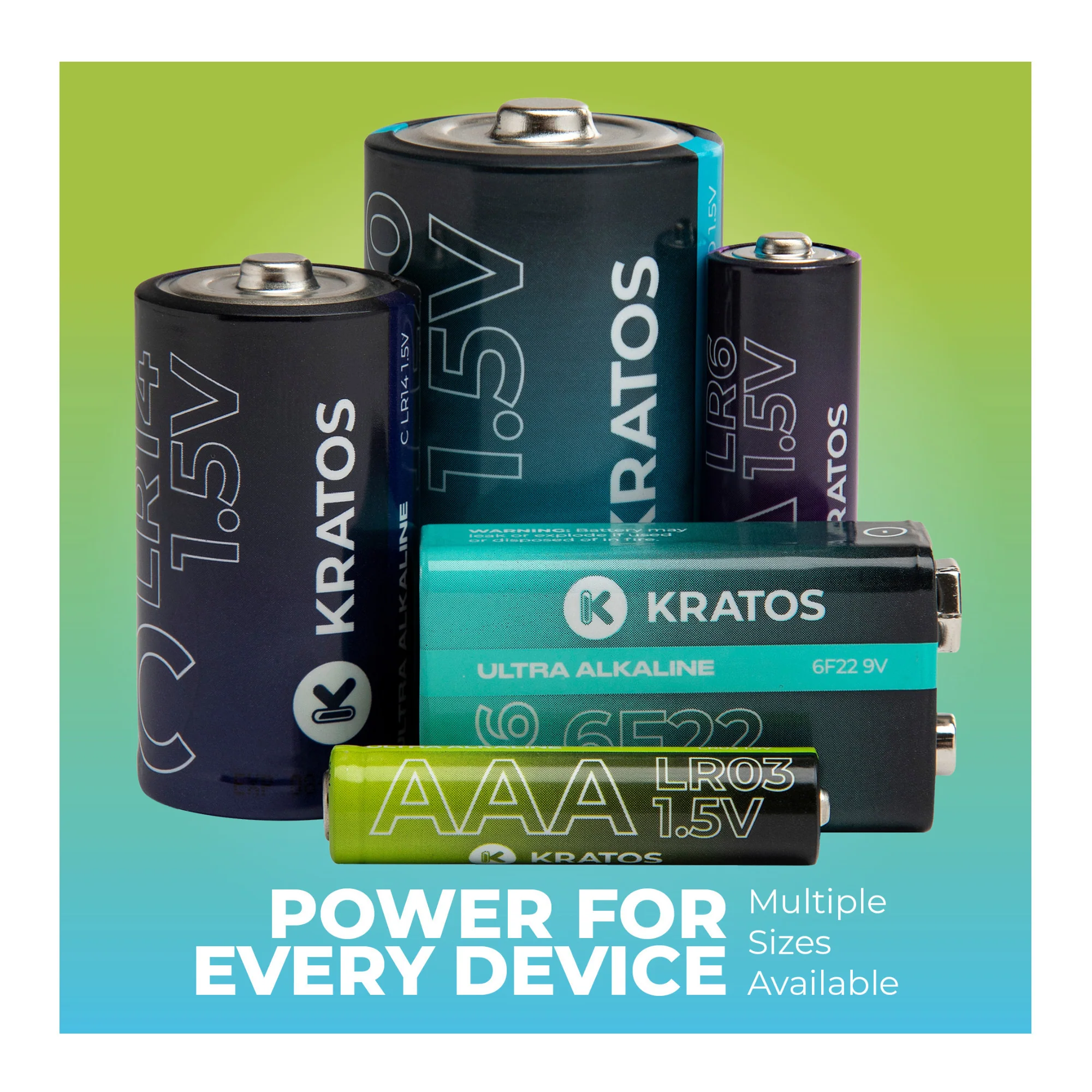 Kratos Power High-Performance Ultra Alkaline AA Batteries (10-Pack) - Image 6