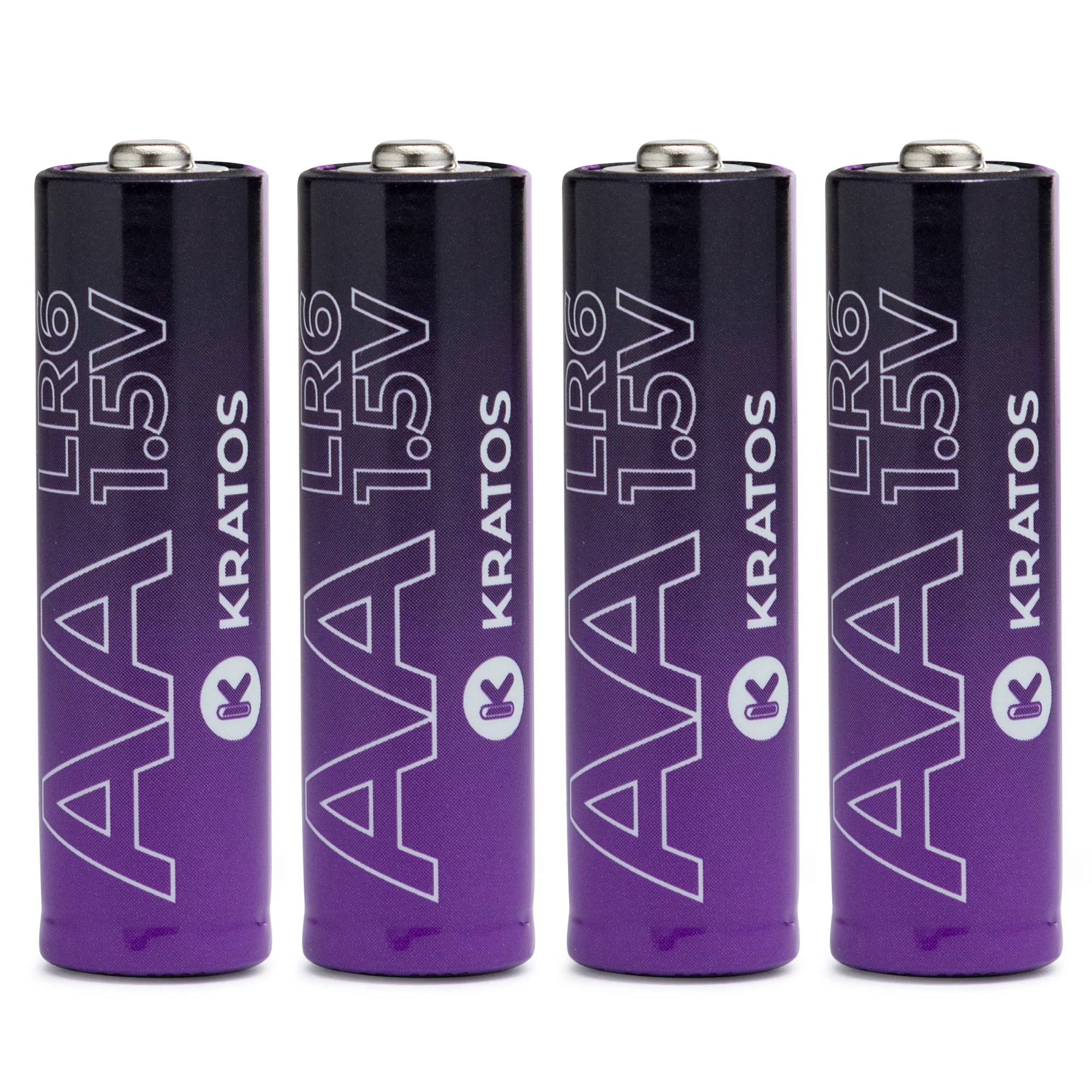 Kratos Power AA High-Performance Alkaline Batteries (4-Pack) - Image 2