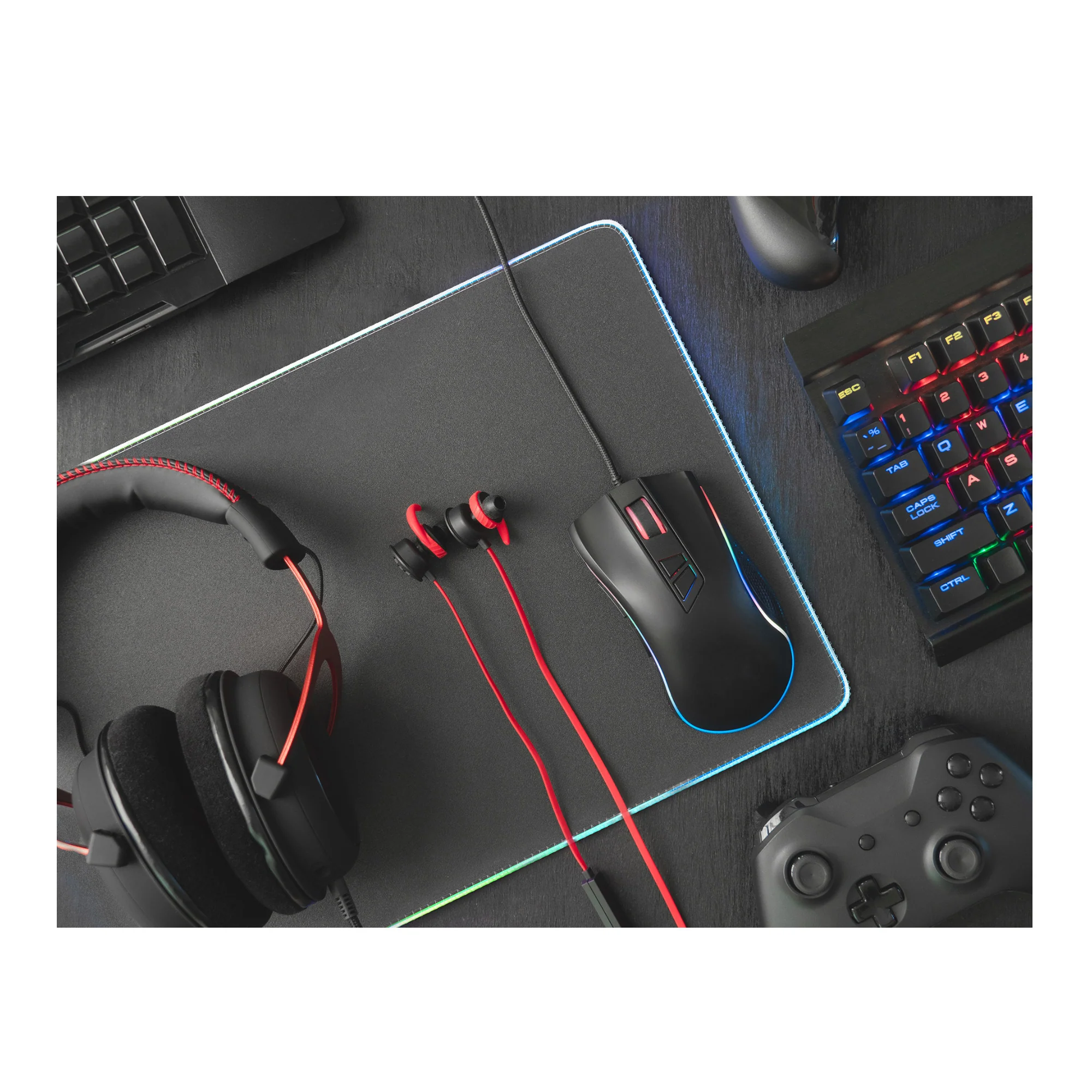 Kratos Power Gaming RGB Gaming Mouse Pad - Image 6