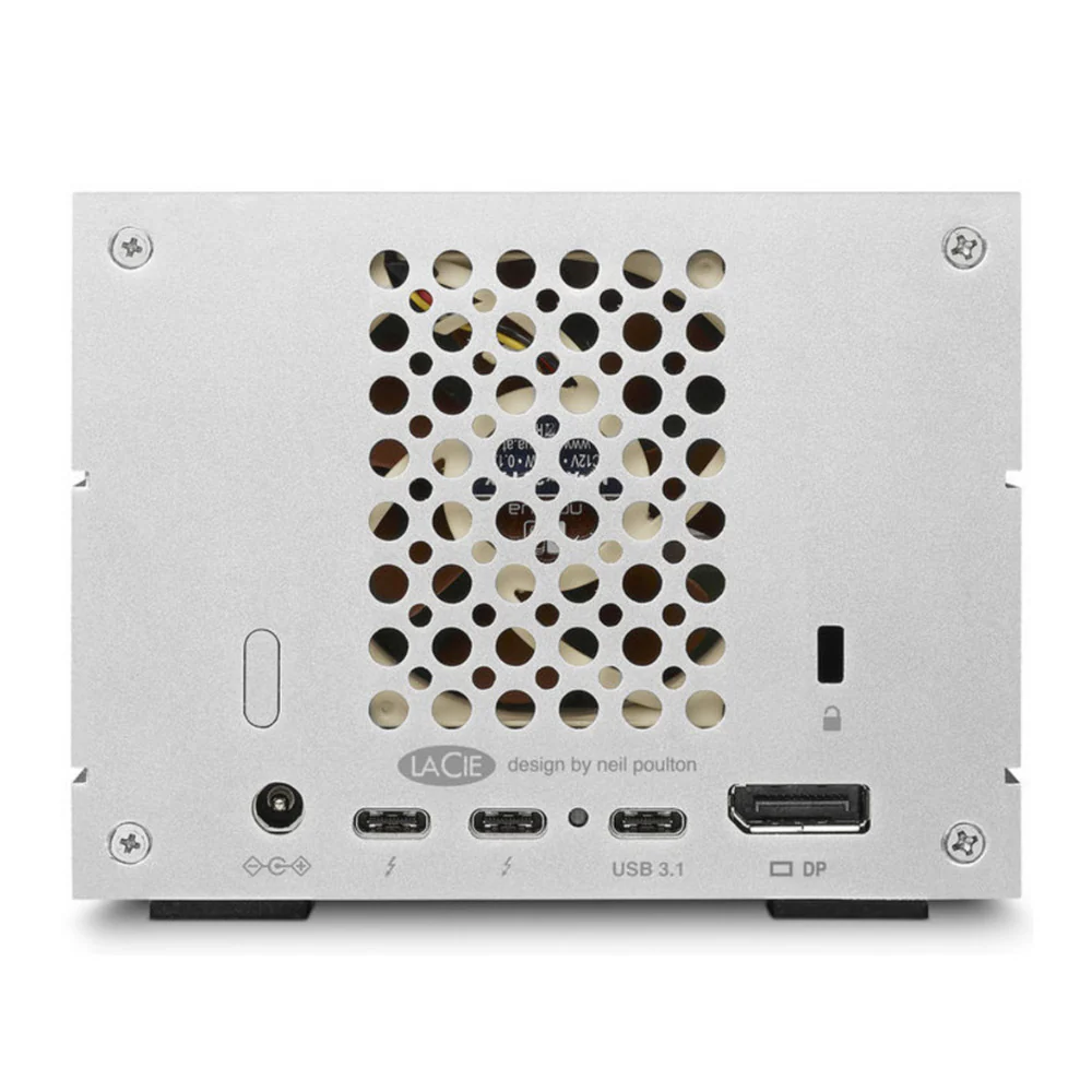 LaCie 2big Dock 8TB Thunderbolt 3 2-Bay Professional RAID Array (2 x 4TB) - Image 8