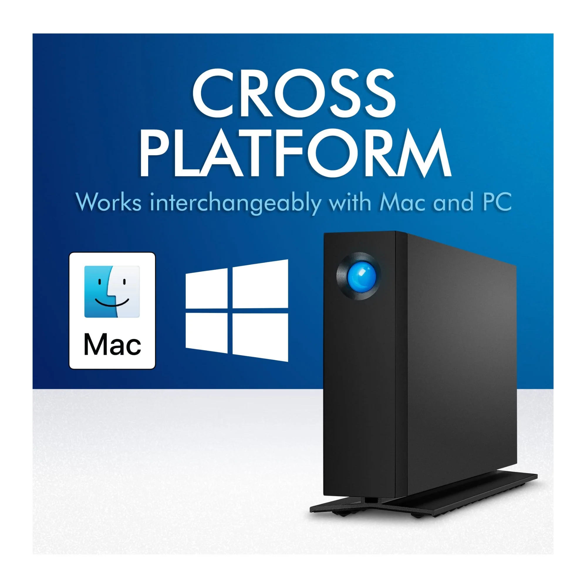 LaCie d2 Professional 8TB USB 3.1 Type-C External Desktop Hard Drive - Image 5