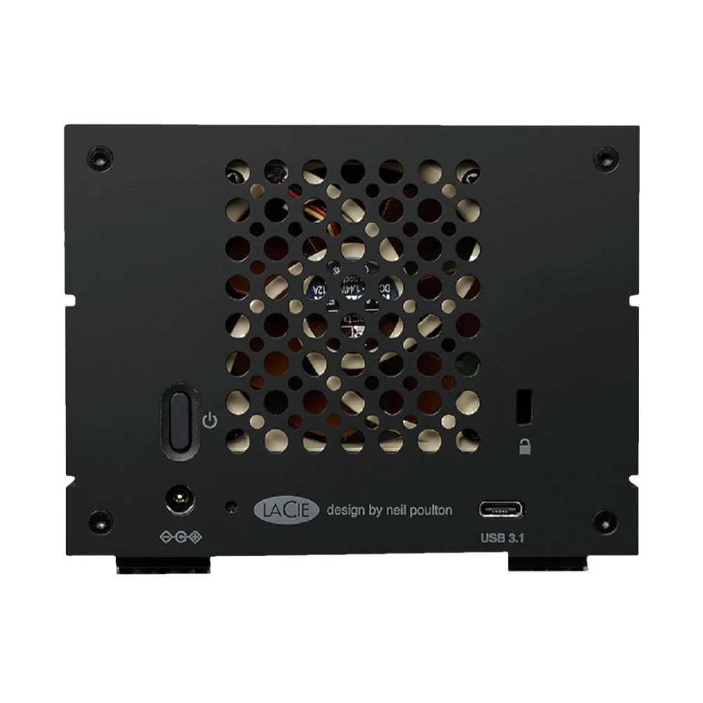 LaCie 2big 16TB USB 3.1 Type-C Professional RAID Desktop Storage (2 x 8TB) - Image 4
