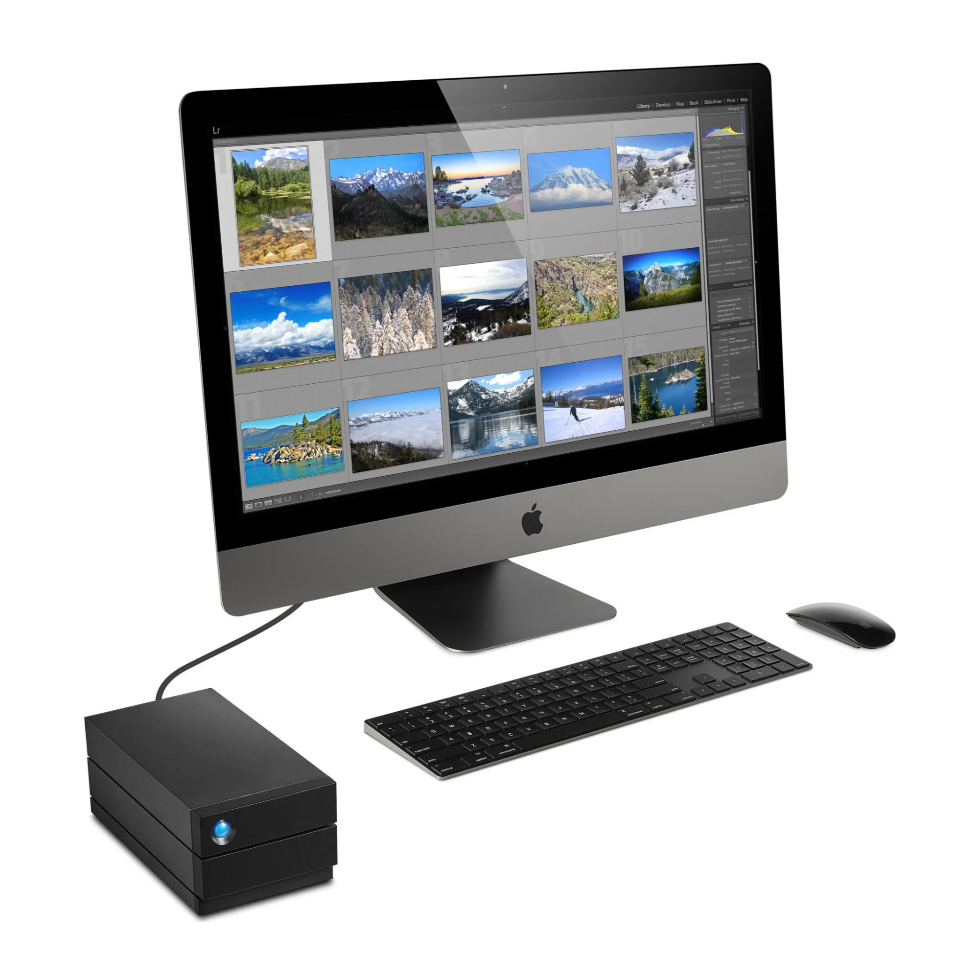LaCie 2big 28TB USB 3.1 Type-C Professional RAID Desktop Storage (2 x 14TB) - Image 8