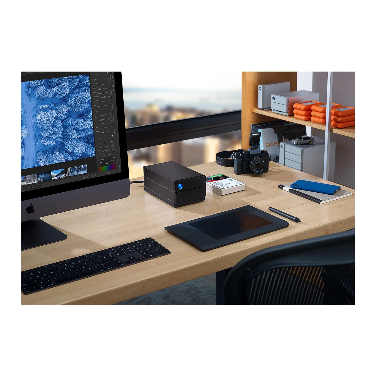 LaCie 2big 28TB USB 3.1 Type-C Professional RAID Desktop Storage (2 x 14TB) - Image 9