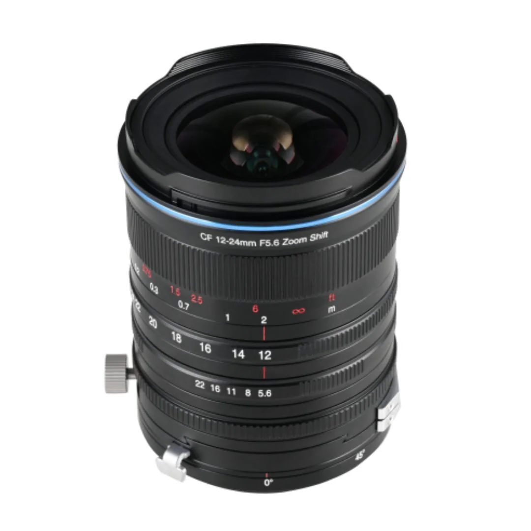 Laowa 12-24mm APS-C F5.6 Wide Angle Zoom Shift CF Lens with Distortion Control (Black, Fuji X Mount)