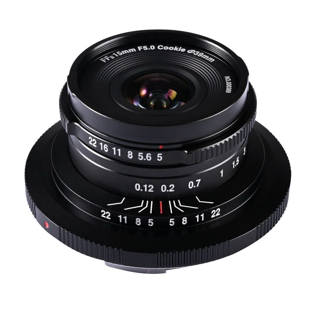Laowa 15mm f5 Cookie FF Lens with 110-Degree Angle of View and Compact Body (Black, L-Mount) - Image 2