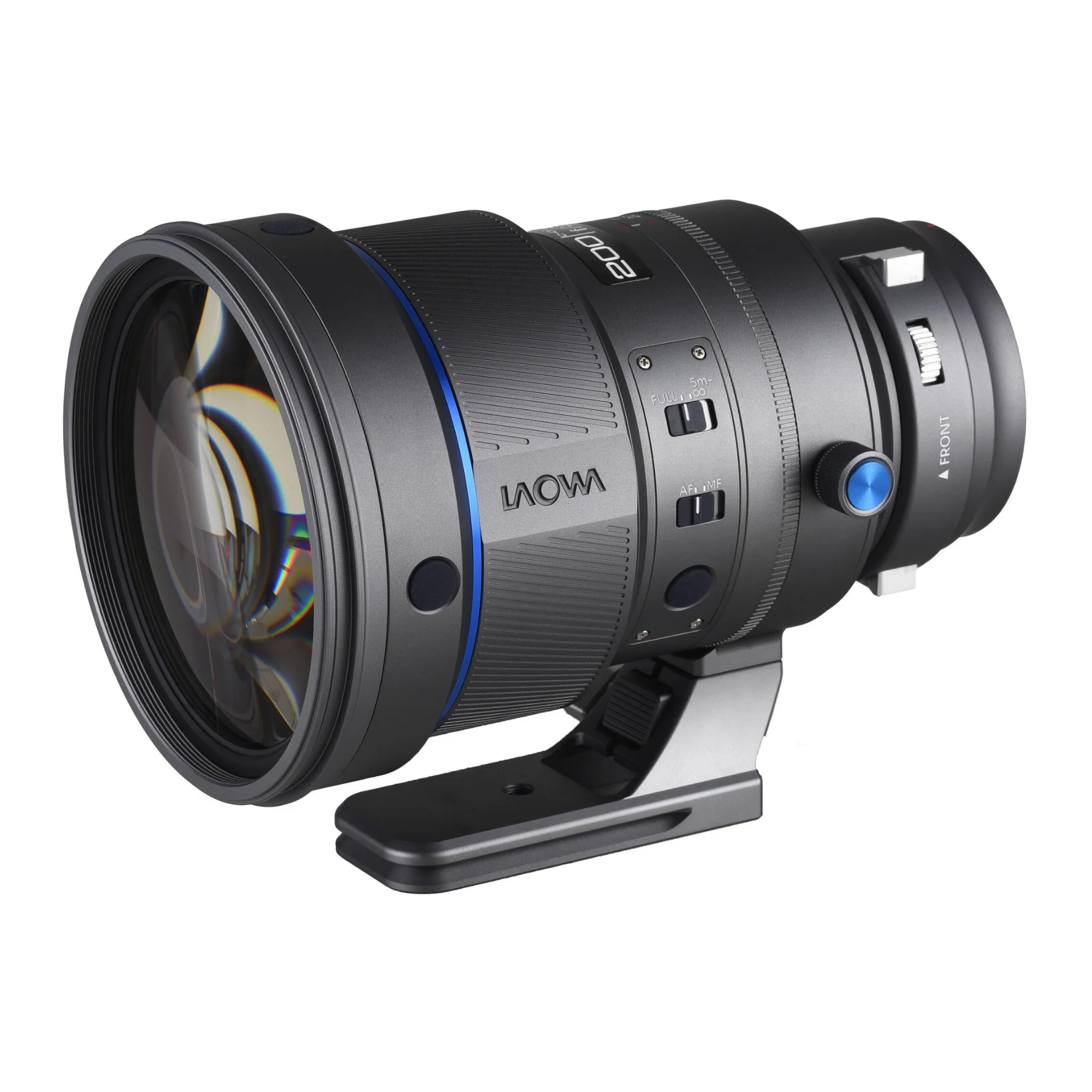 Laowa 200mm f/2 AF FF Telephoto Prime Lens (Nikon Z, Gray) - Image 2