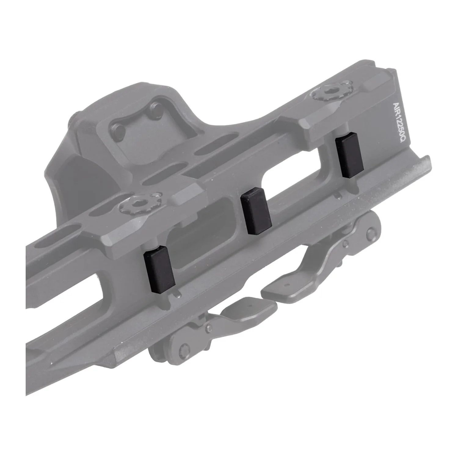 UTG ACCU-SYNC 1-Inch QR Picatinny Cantilever Matte Black Mount with 50mm Offset - Image 5