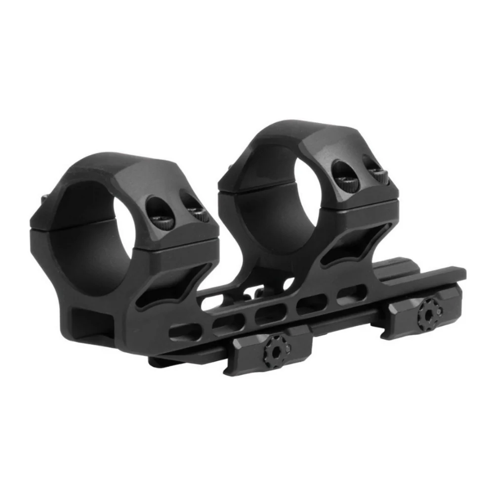 UTG ACCU-SYNC 30mm QR Picatinny Cantilever Mount with 34mm Offset (Matte Black, High Profile) - Image 2