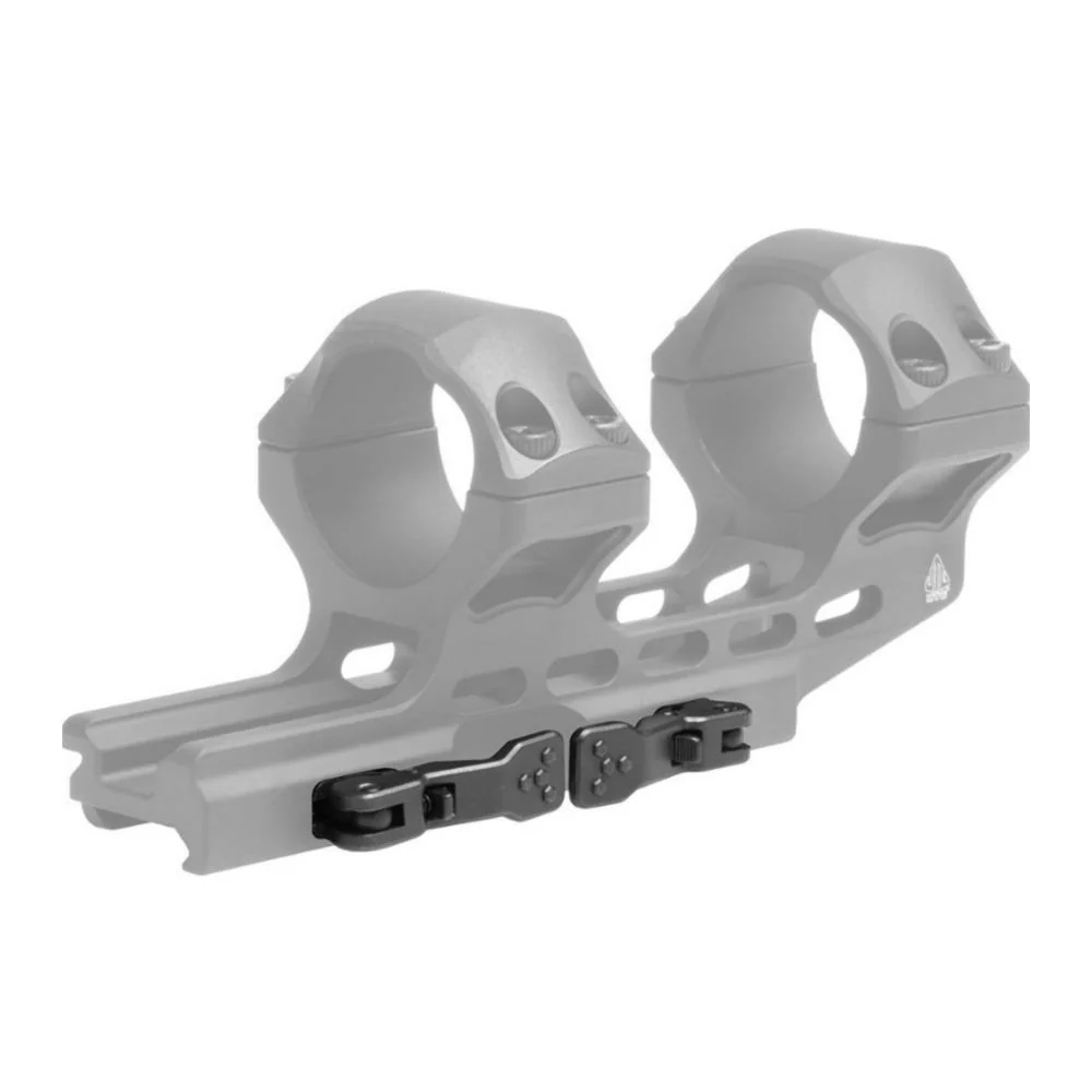 UTG ACCU-SYNC 30mm QR Picatinny Cantilever Mount with 34mm Offset (Matte Black, High Profile) - Image 5
