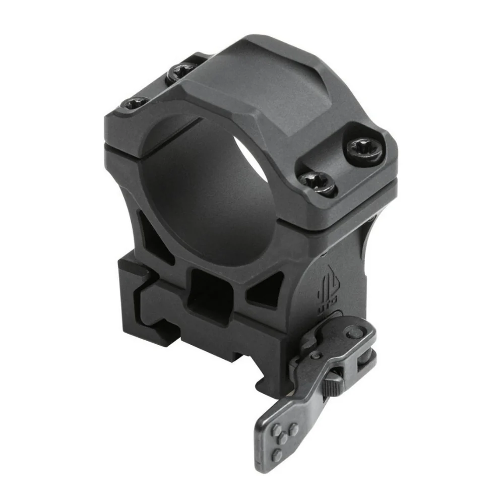 UTG ACCU-SYNC 1-Inch QR Picatinny Medium Profile Scope Rings with Aluminum Body (Matte Black)