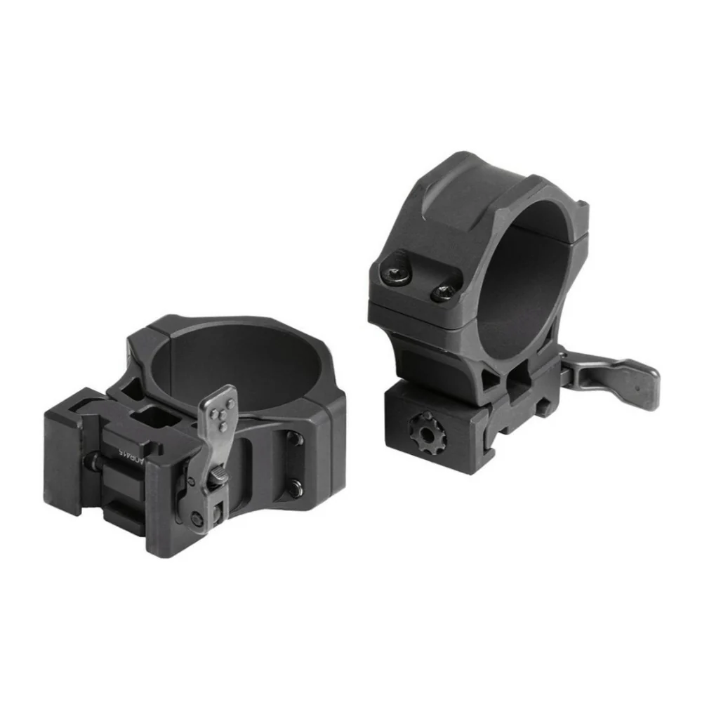 UTG ACCU-SYNC 34mm Picatinny Scope Rings with Locking Quick Release Lever (Black, Medium Profile) - Image 2