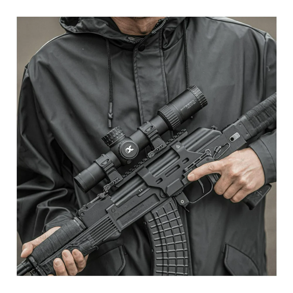 UTG ACCU-SYNC 34mm Picatinny Scope Rings with Locking Quick Release Lever (Black, Medium Profile) - Image 7