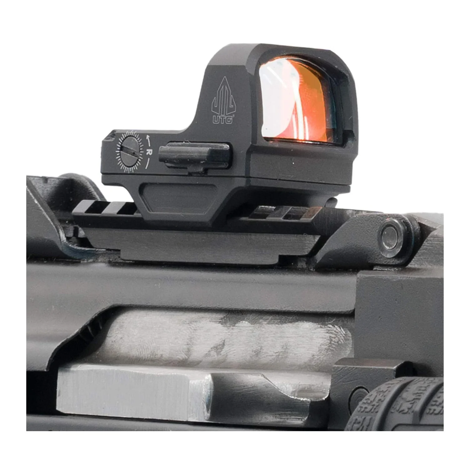 UTG OP3 Micro SLS Red 4.0 MOA Matte Black Dot Sight with Waterproof Construction - Image 7