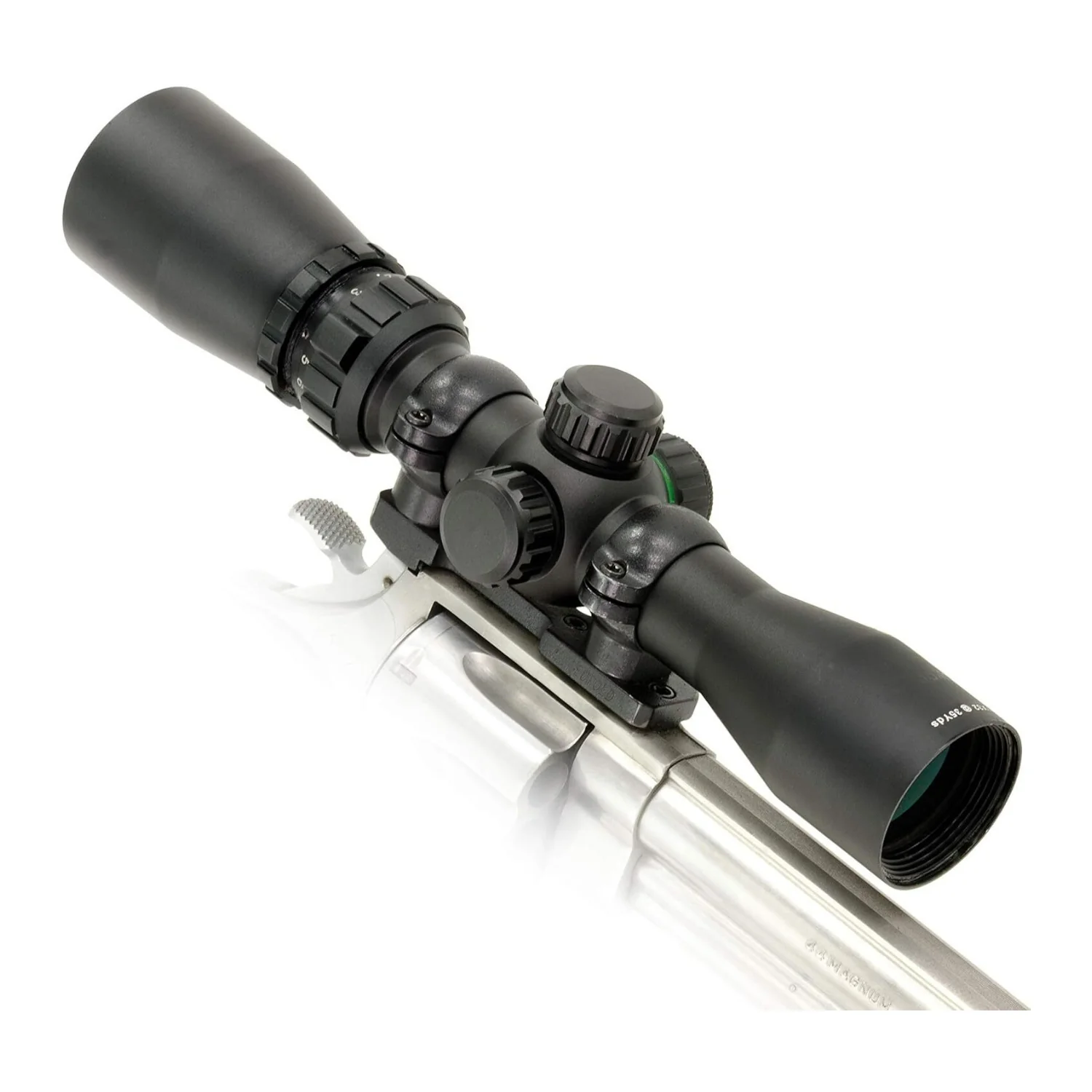 UTG 2 to 7X32 1-Inch Black Handgun Scope with Up to 25 Inch of Eye Relief - Image 6