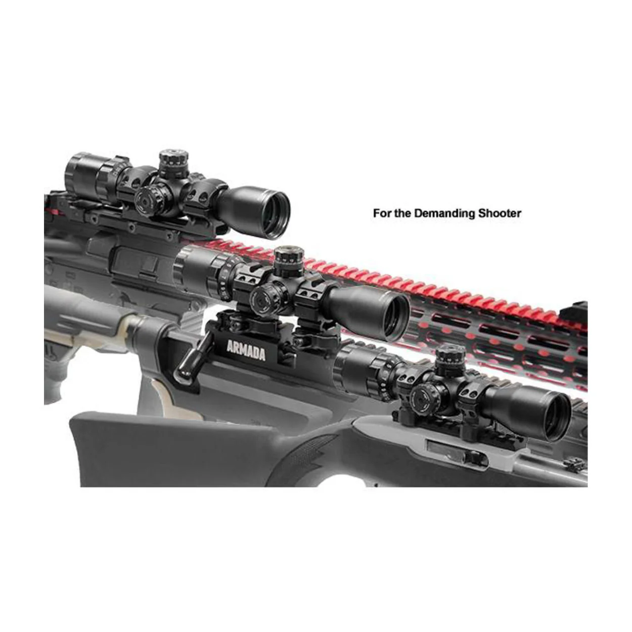 UTG 3-12x32 BugBuster Riflescope, Matte Black with Second Focal Plane - Image 3