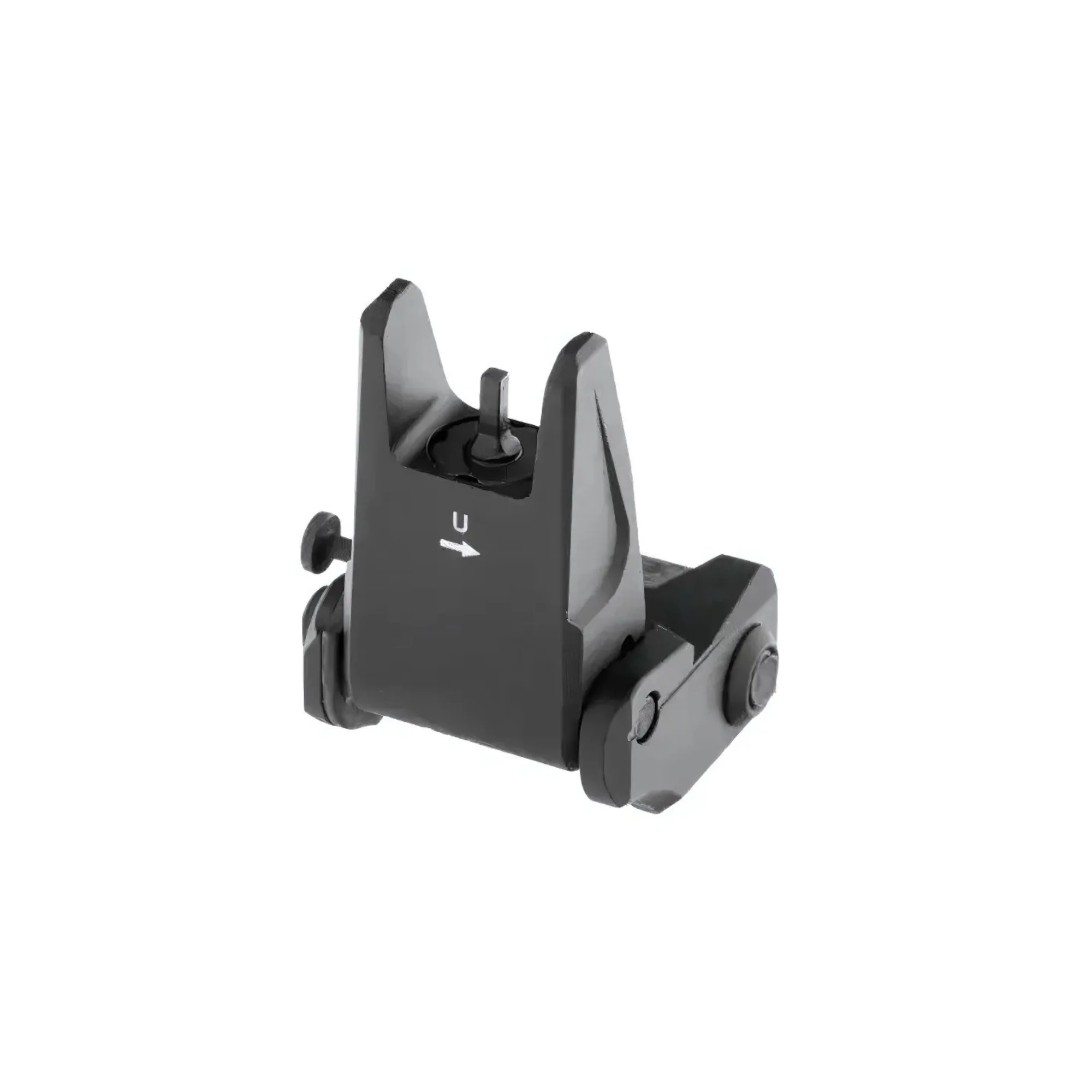 UTG PRO Flip-up Front Sight Elevation Adjustable A2 FSP Picatinny (Black) - Image 2